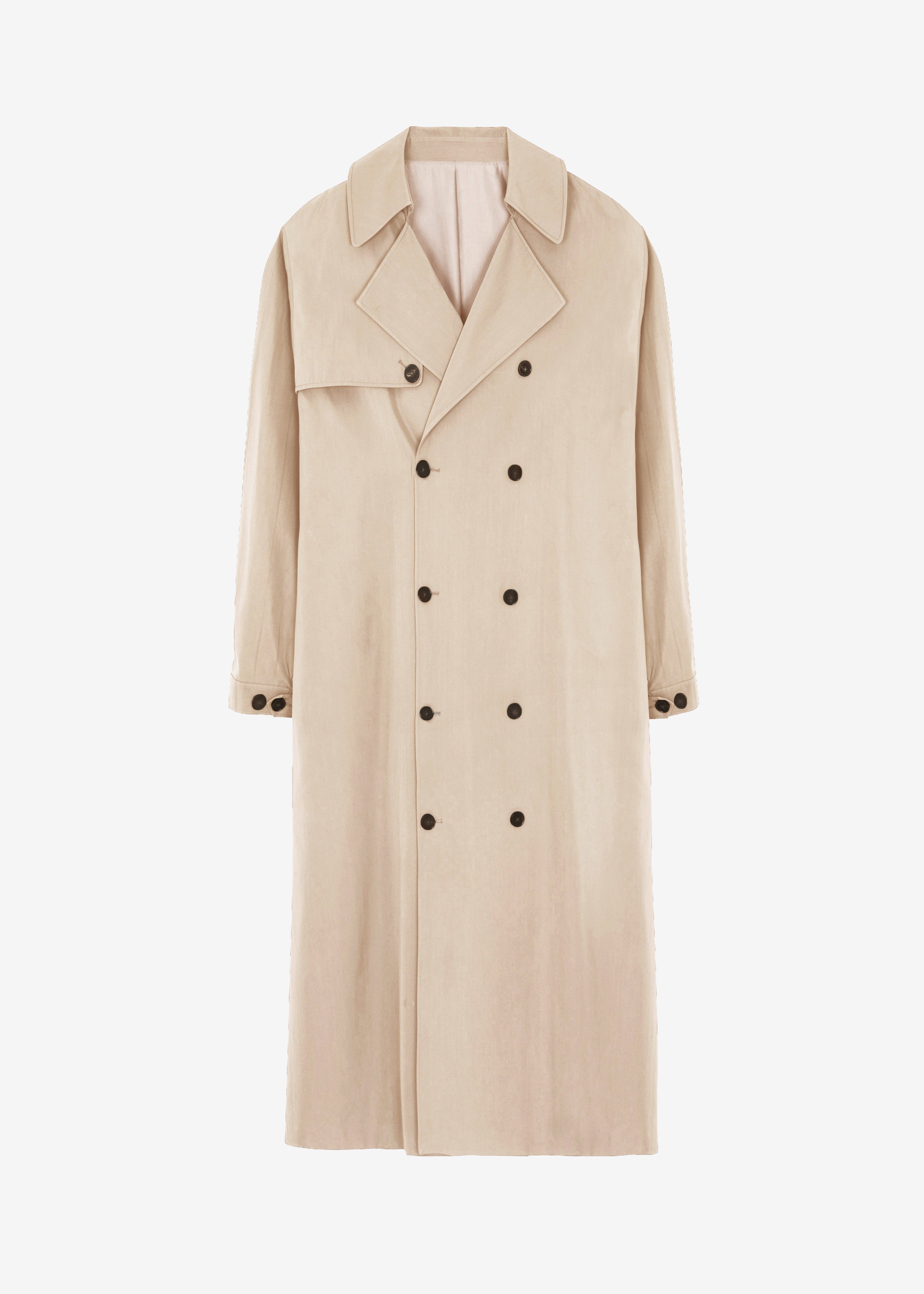 Mavis Oversized Trench - Light Beige - 7