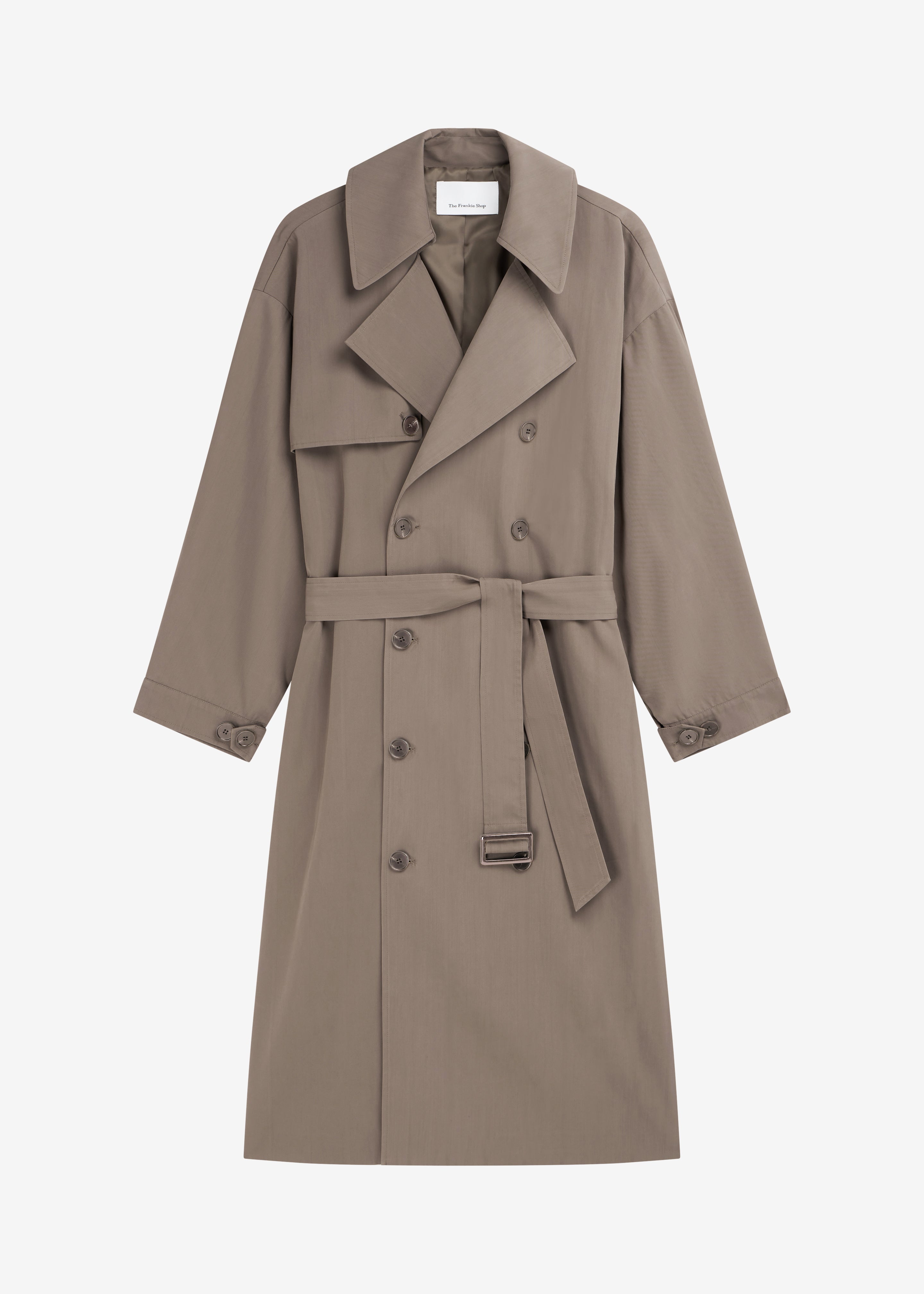 Mavis Oversized Trench - Taupe - 6