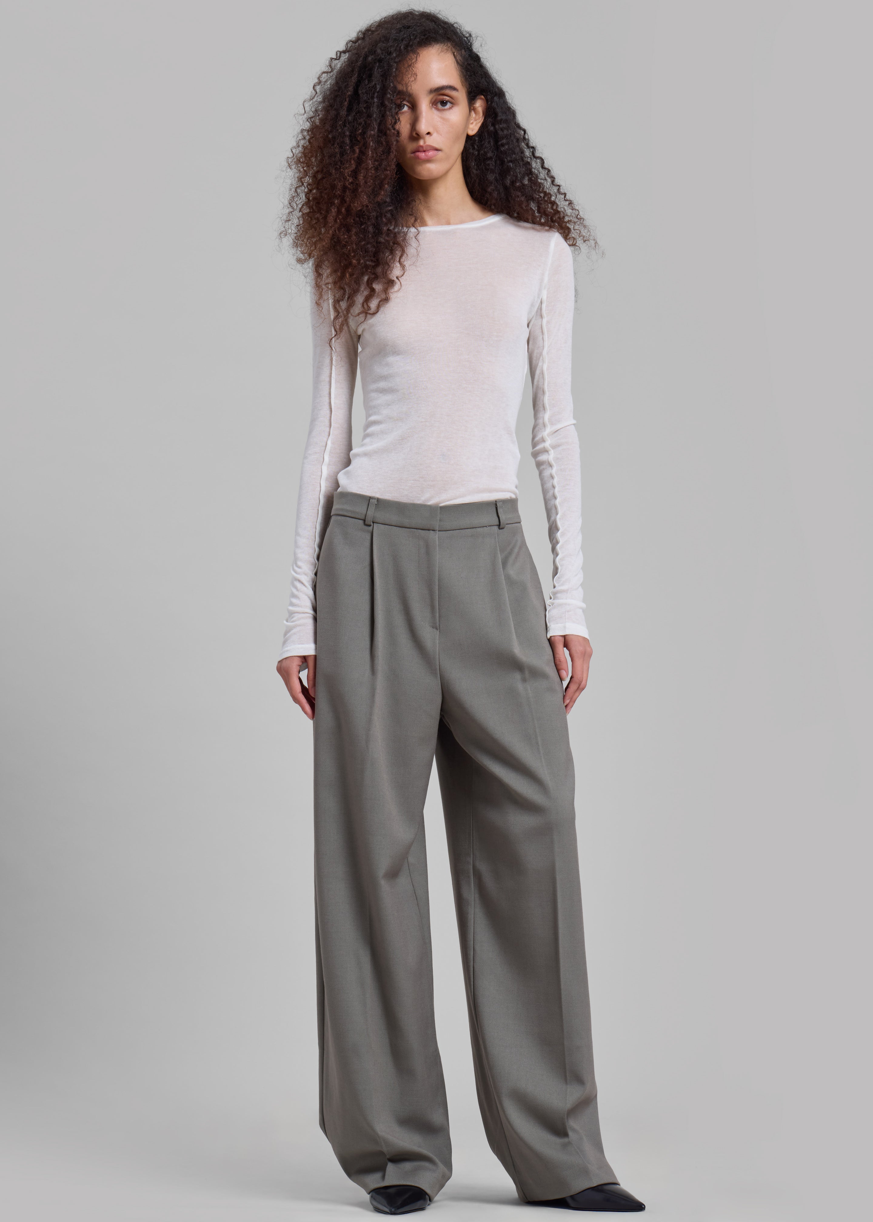 Maya Trousers - Grey - 9