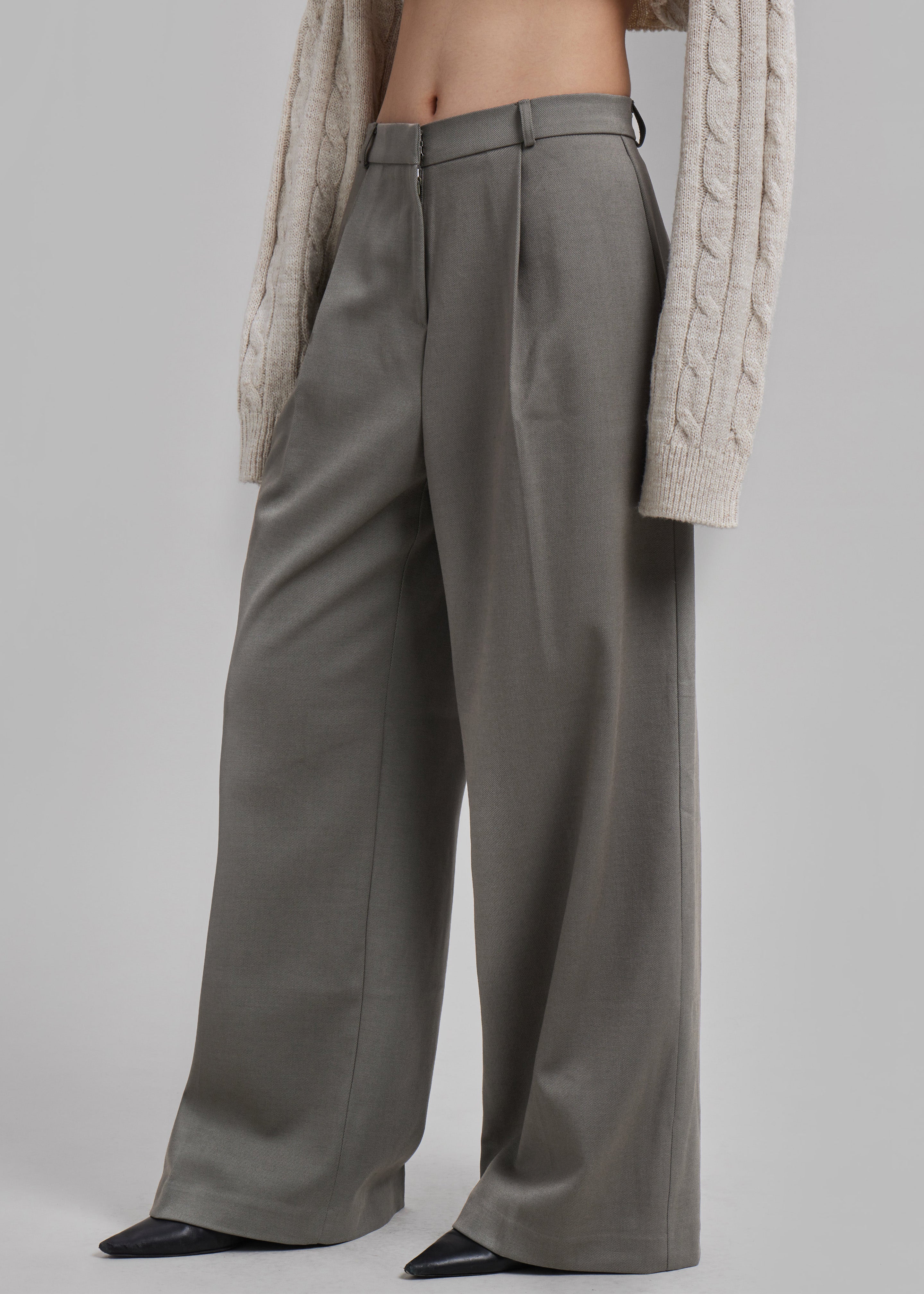 Maya Trousers - Grey - 12