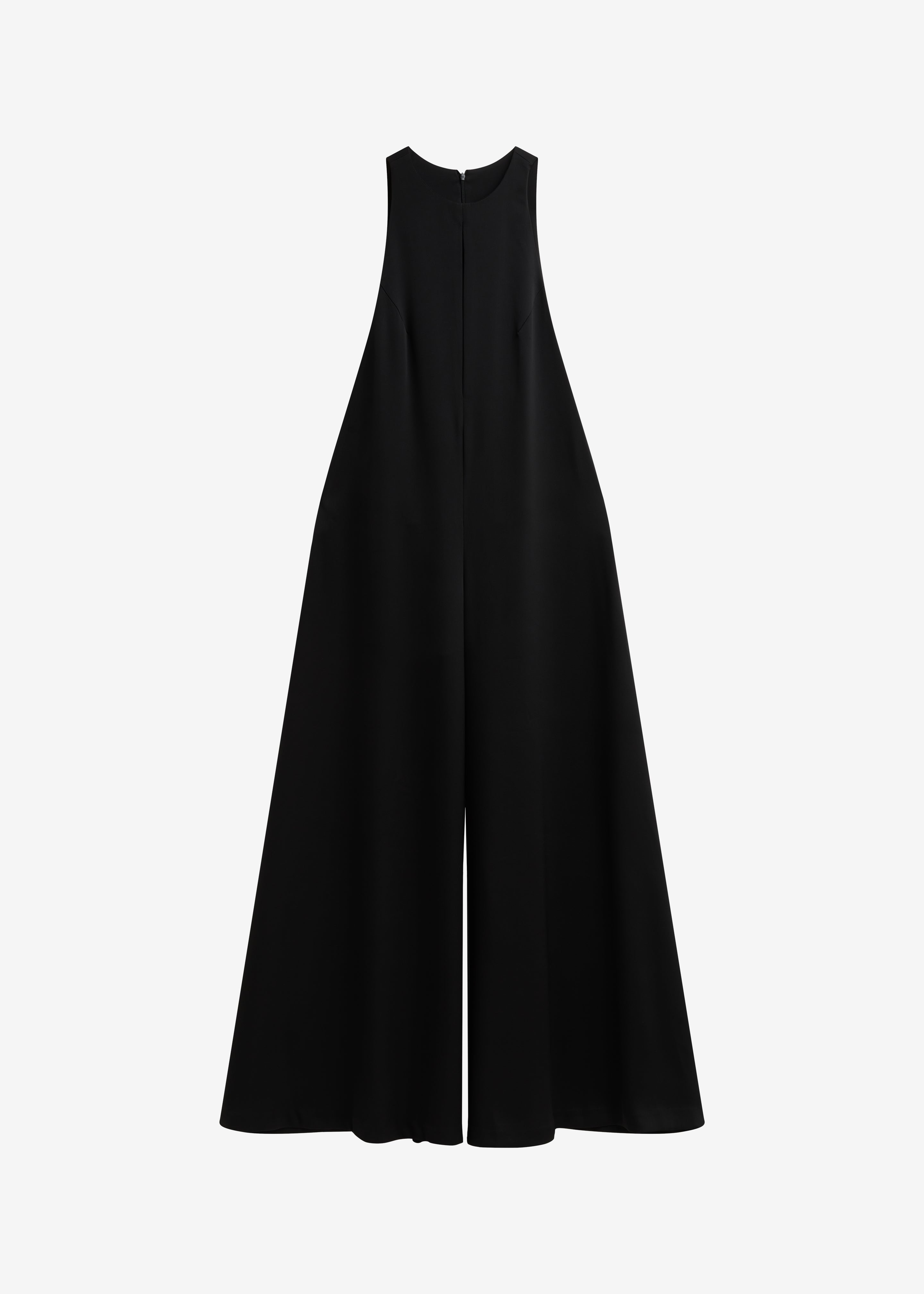 Mayan Wide Leg Jumpsuit - Black - 6