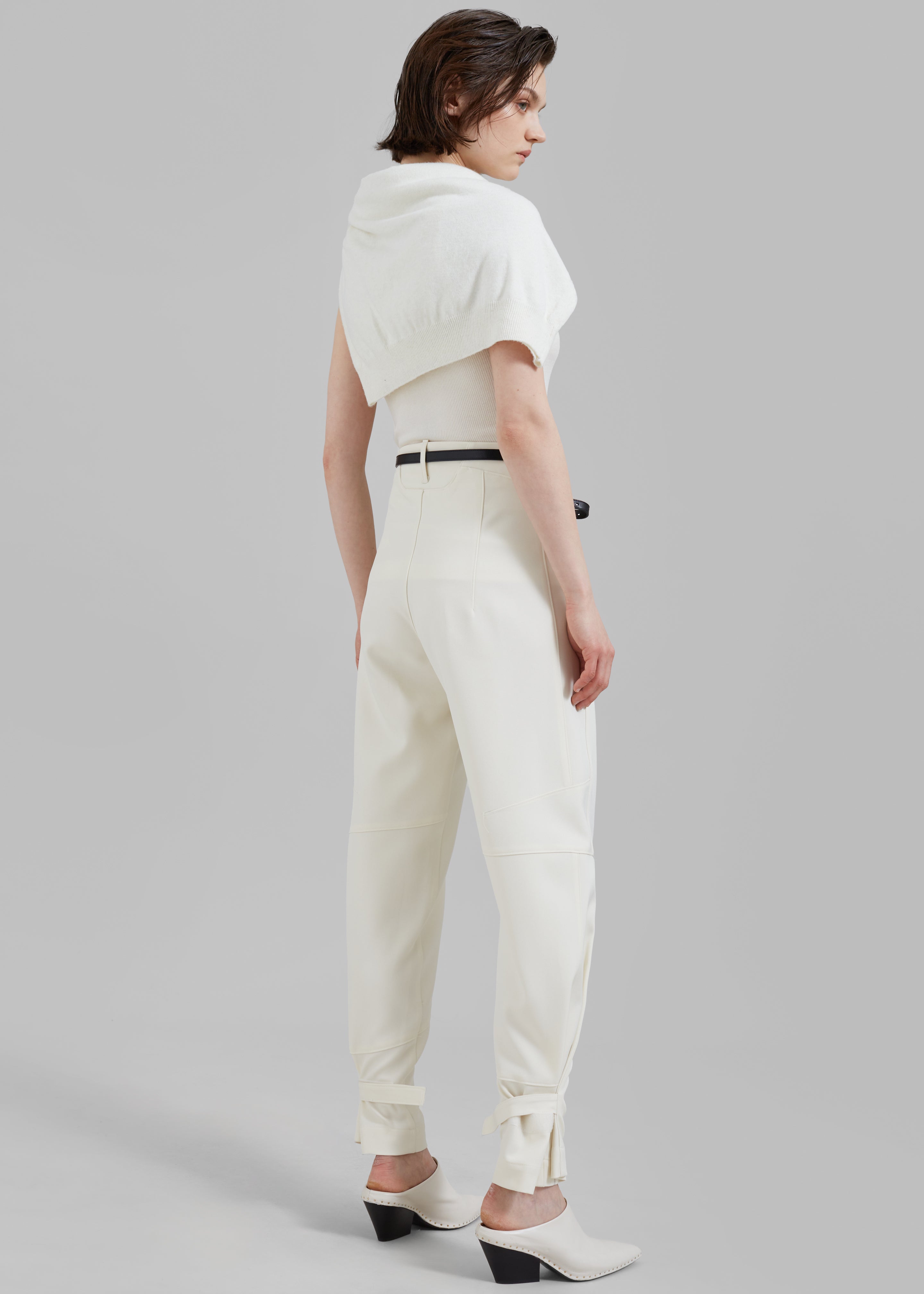 Maylis Trousers - Ivory - 7