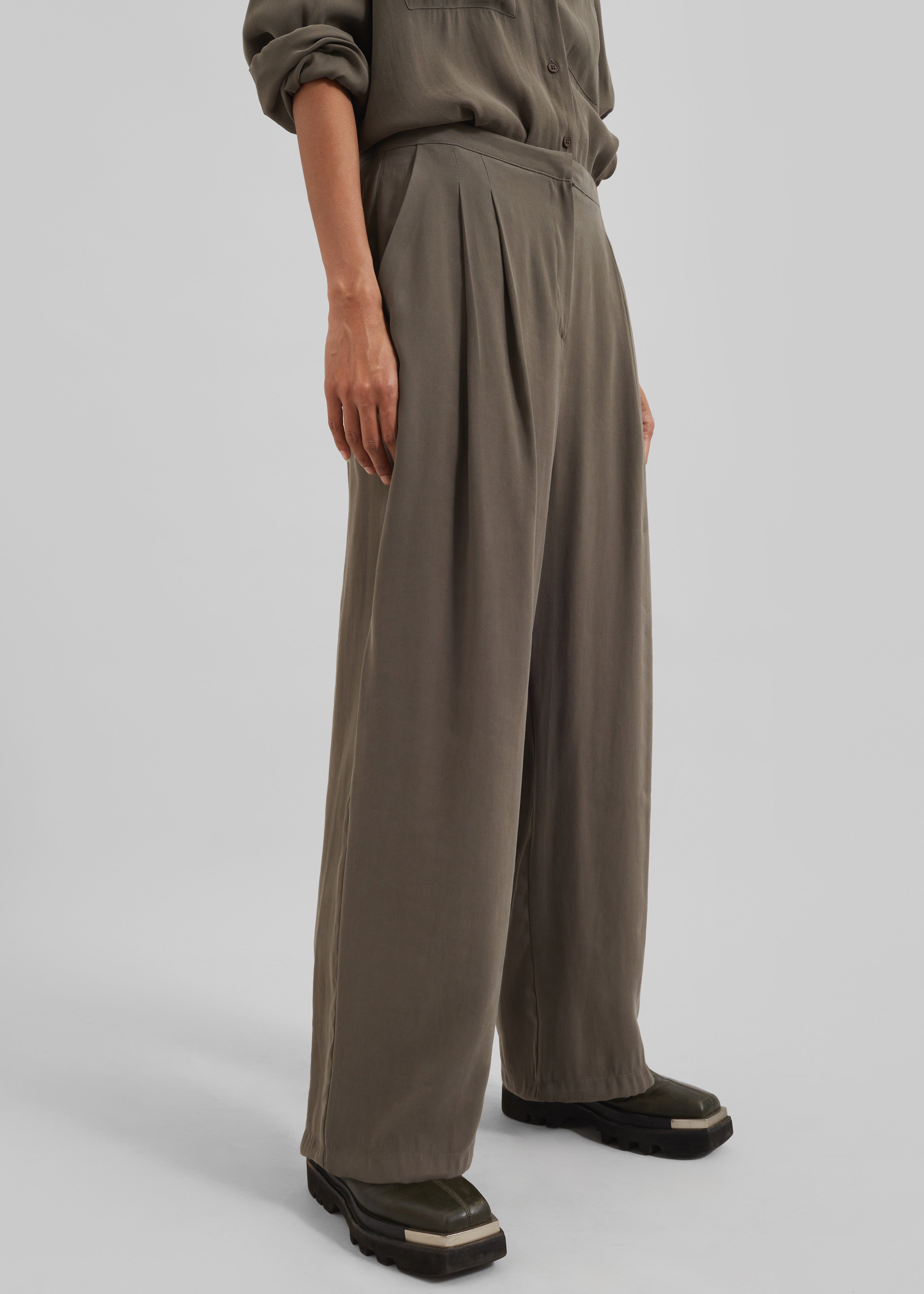 Free People Frankie Pintuck Maxi Dress in offers Olive