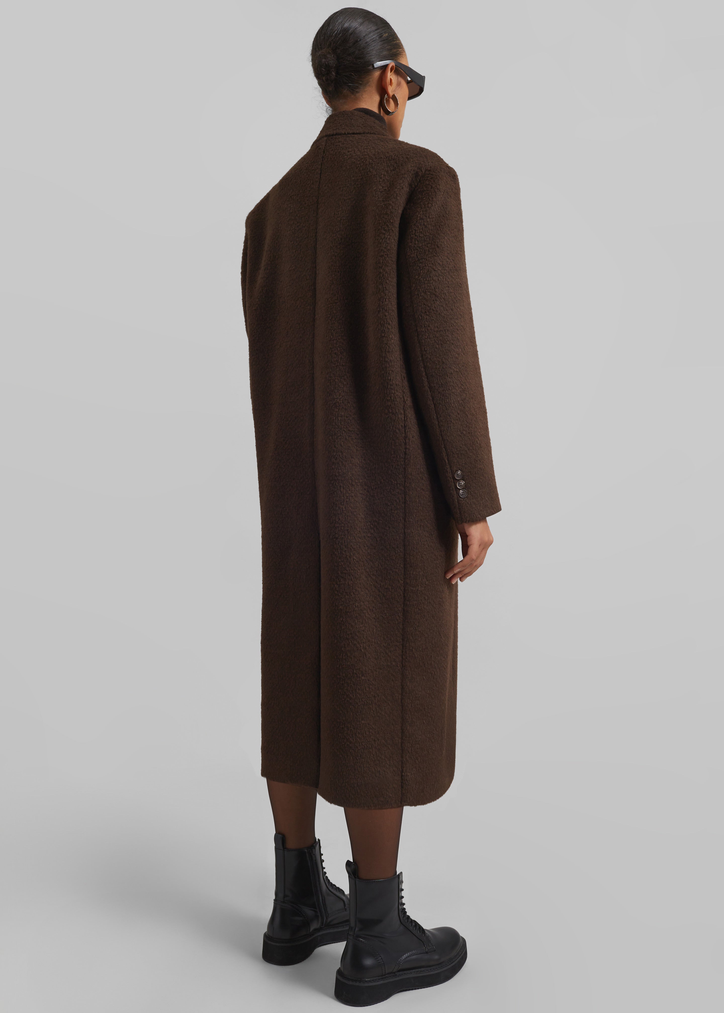 Melcombe Coat - Brown – The Frankie Shop
