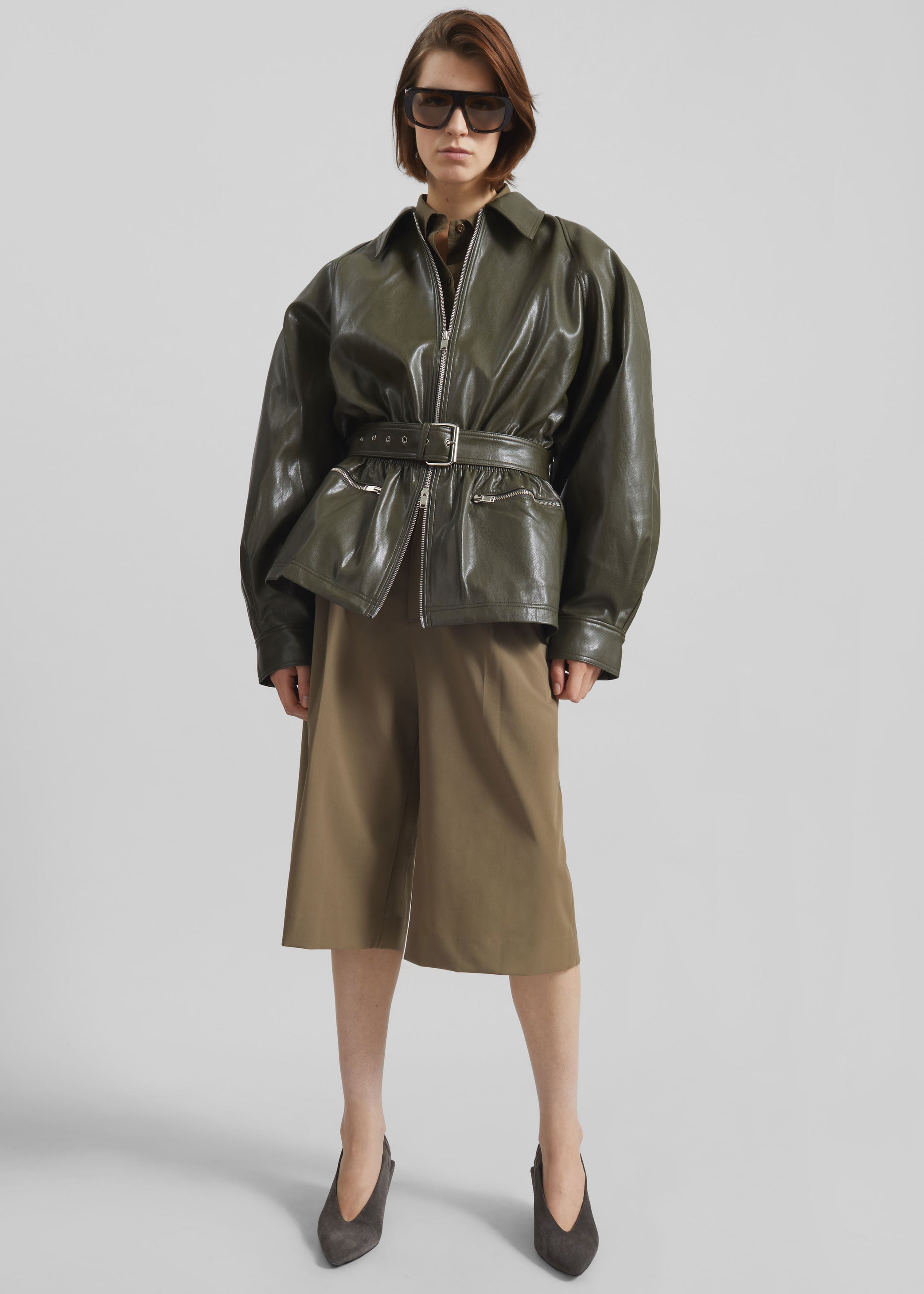 Shop the look image for Meldert Bermuda Shorts - Khaki Brown