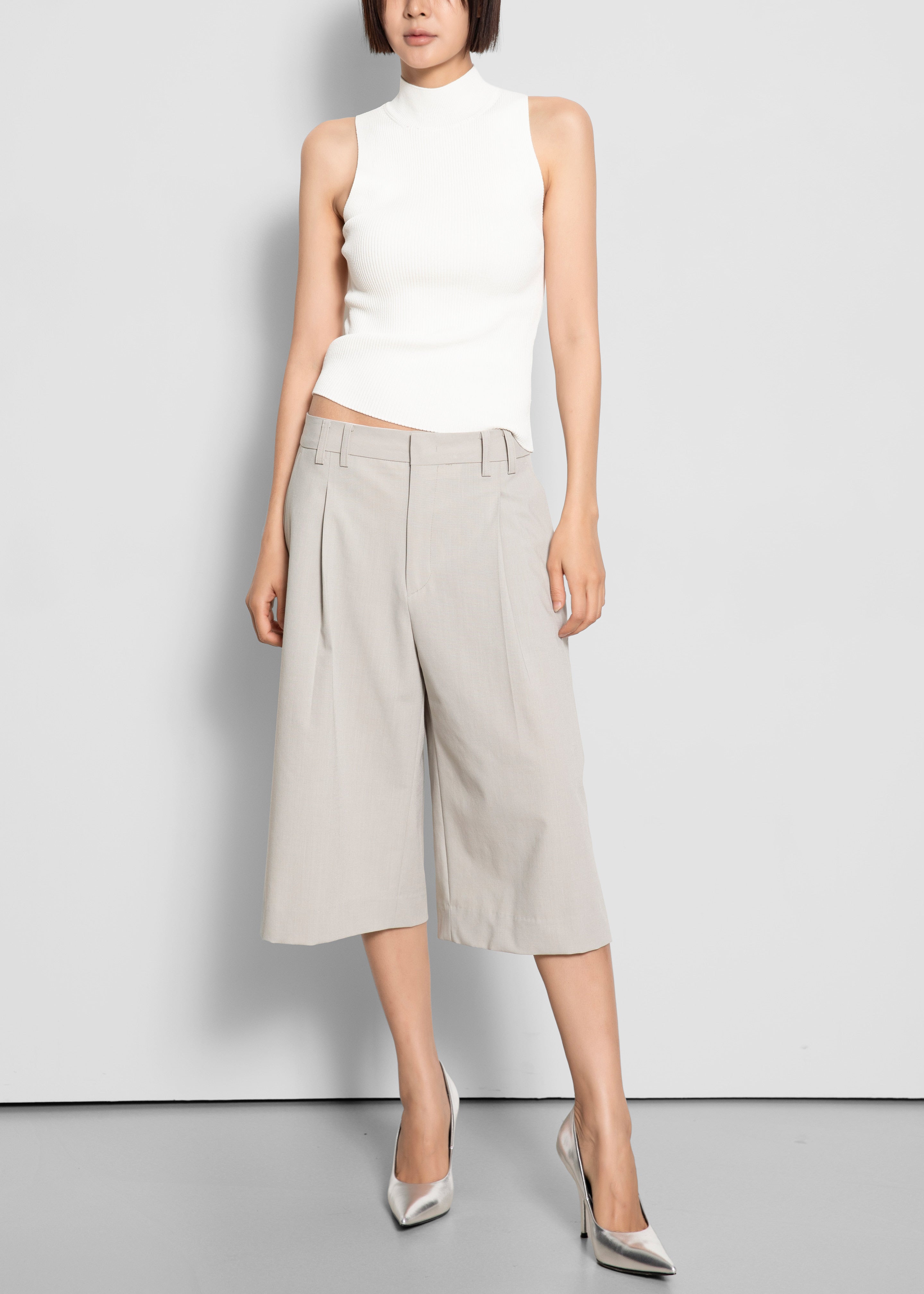 Meldert Bermuda Shorts - Stone – The Frankie Shop