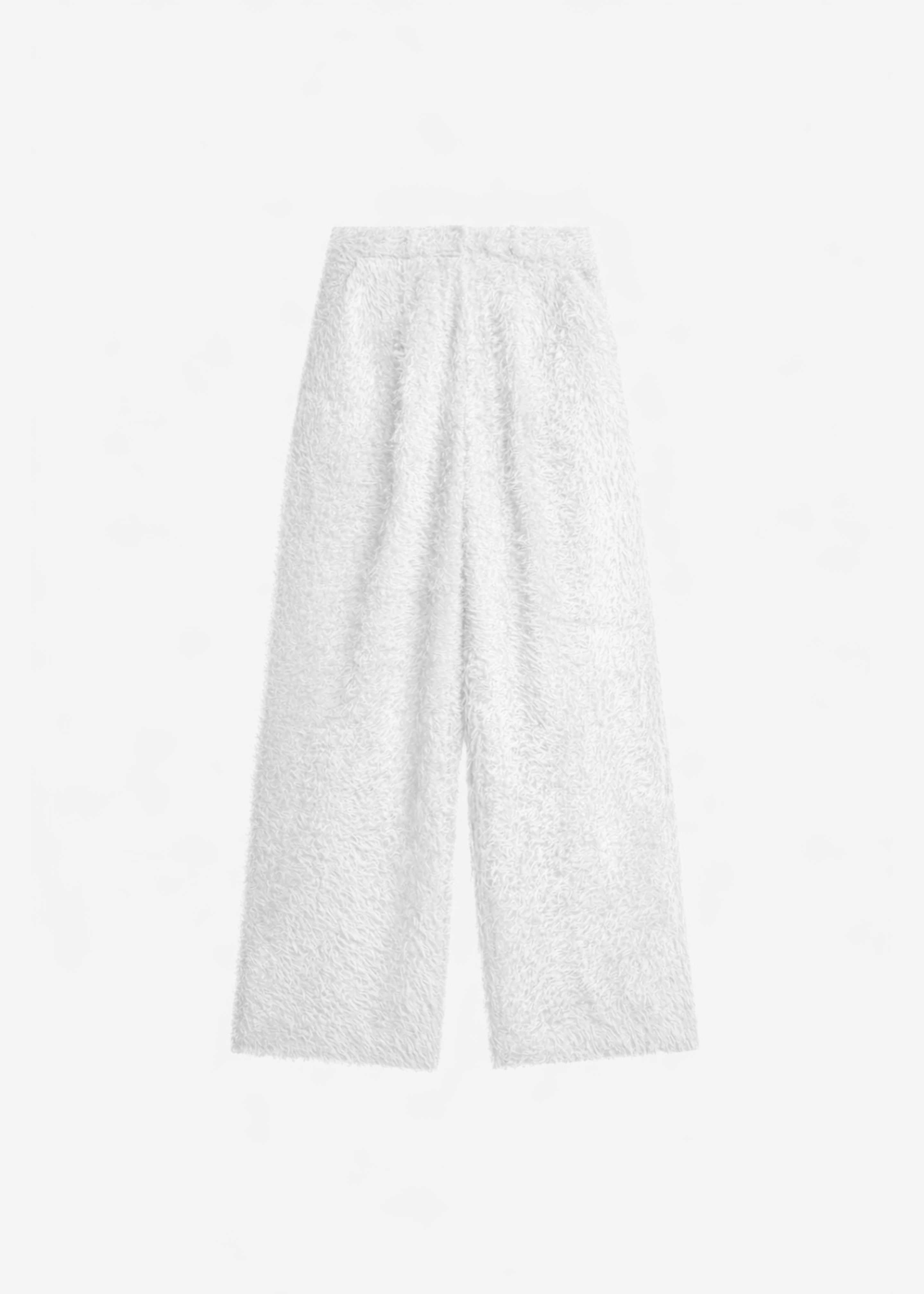 Melker Furry Pants - Off White – The Frankie Shop