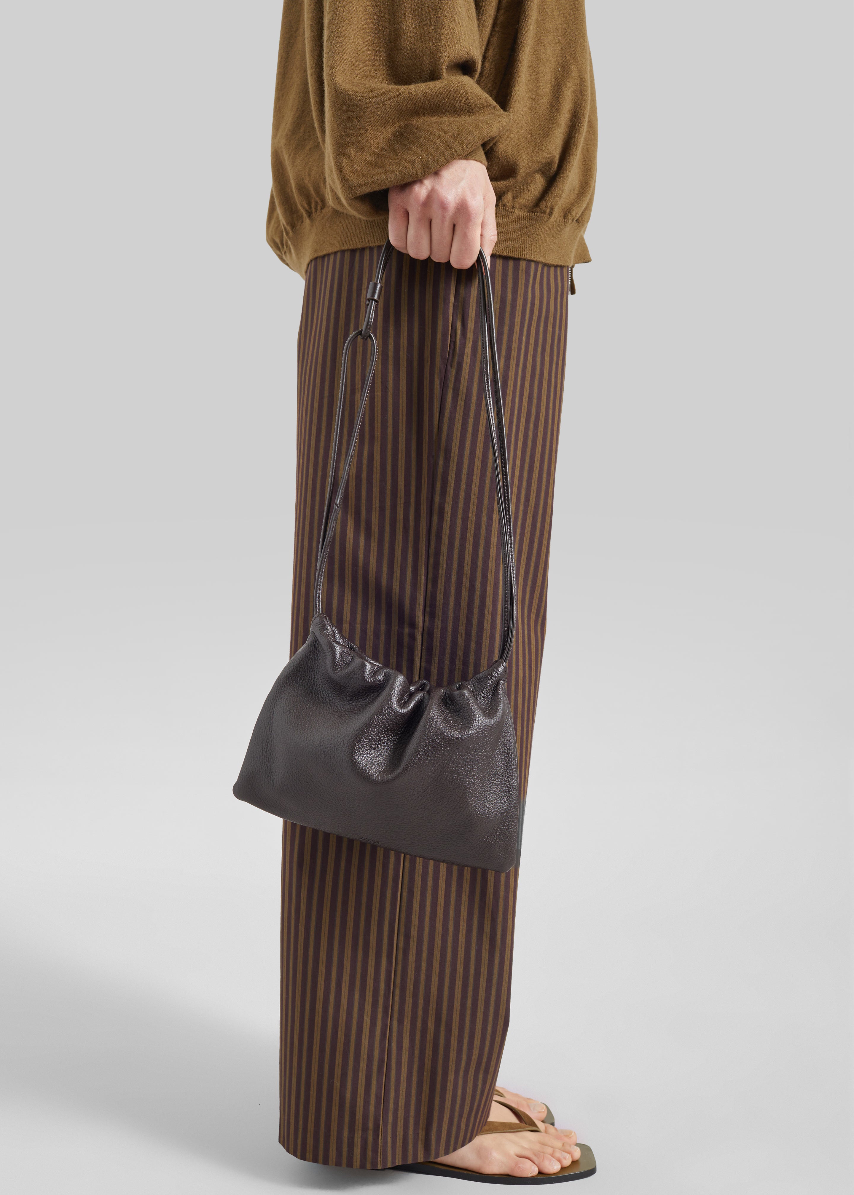 Melle Leather Bag - Brown - 5