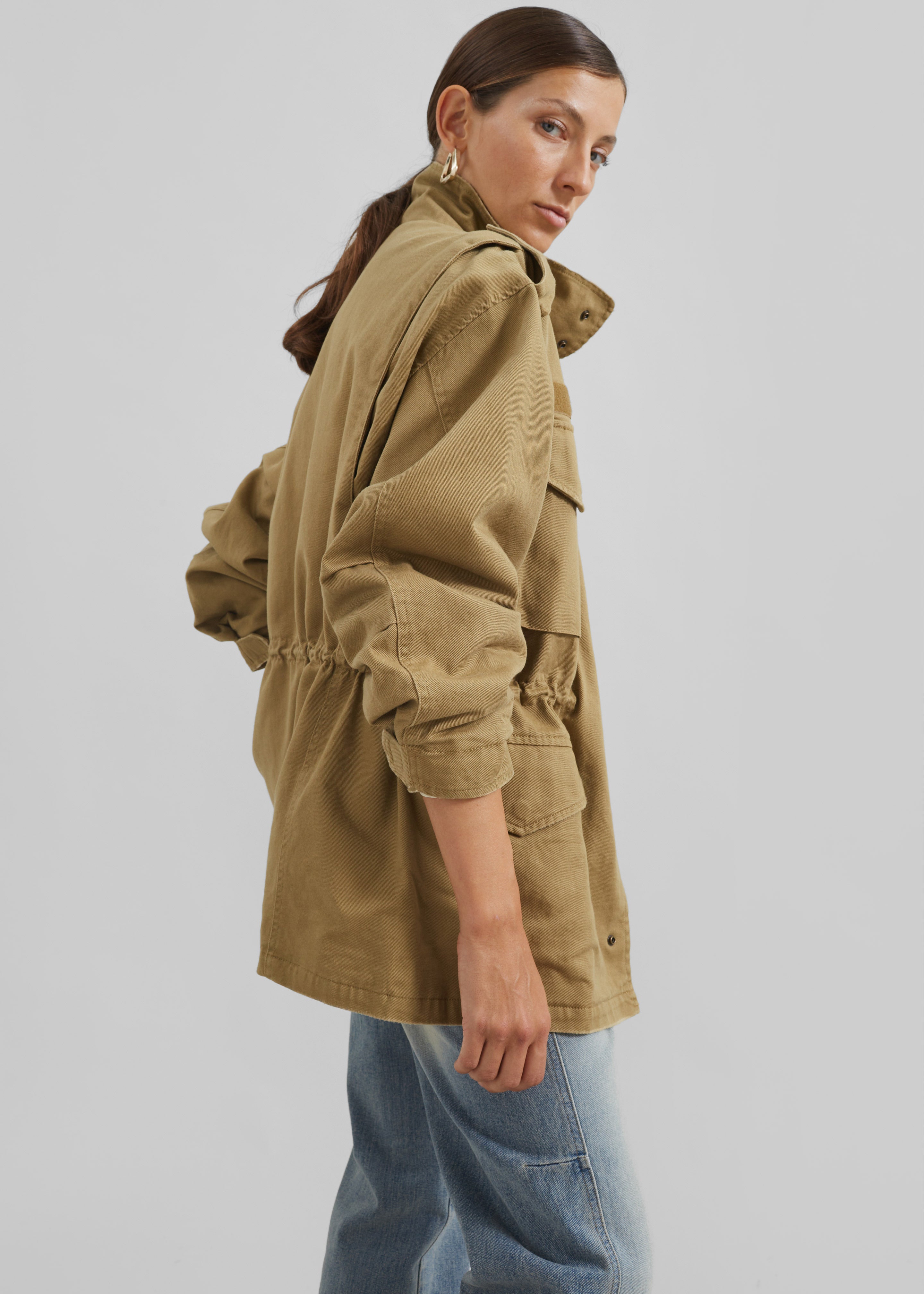 Merano Cargo Jacket - Beige - 8