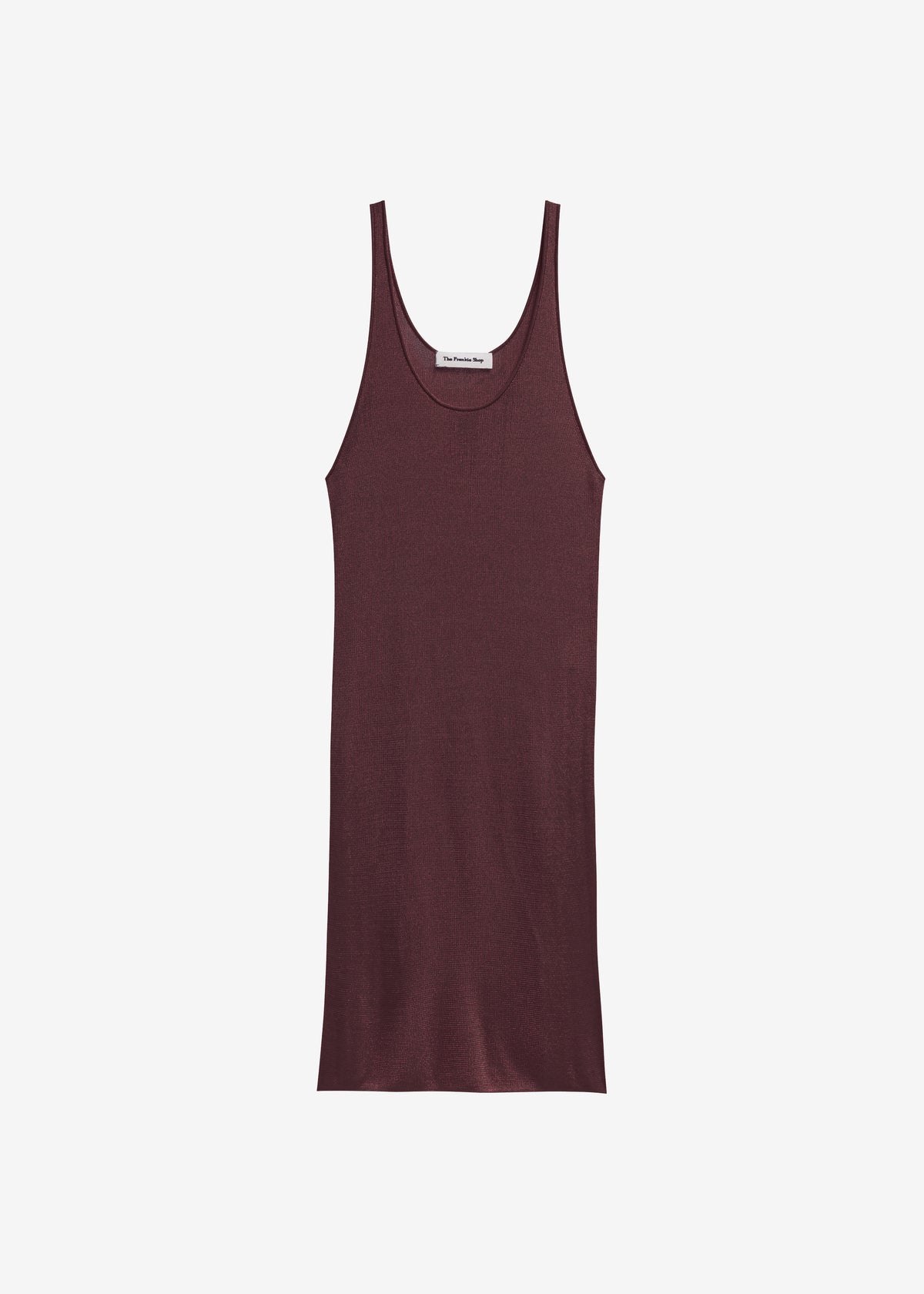 Miami Knit Mini Dress - Burgundy - 7