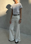 Michelle Flare Pants - Ivory