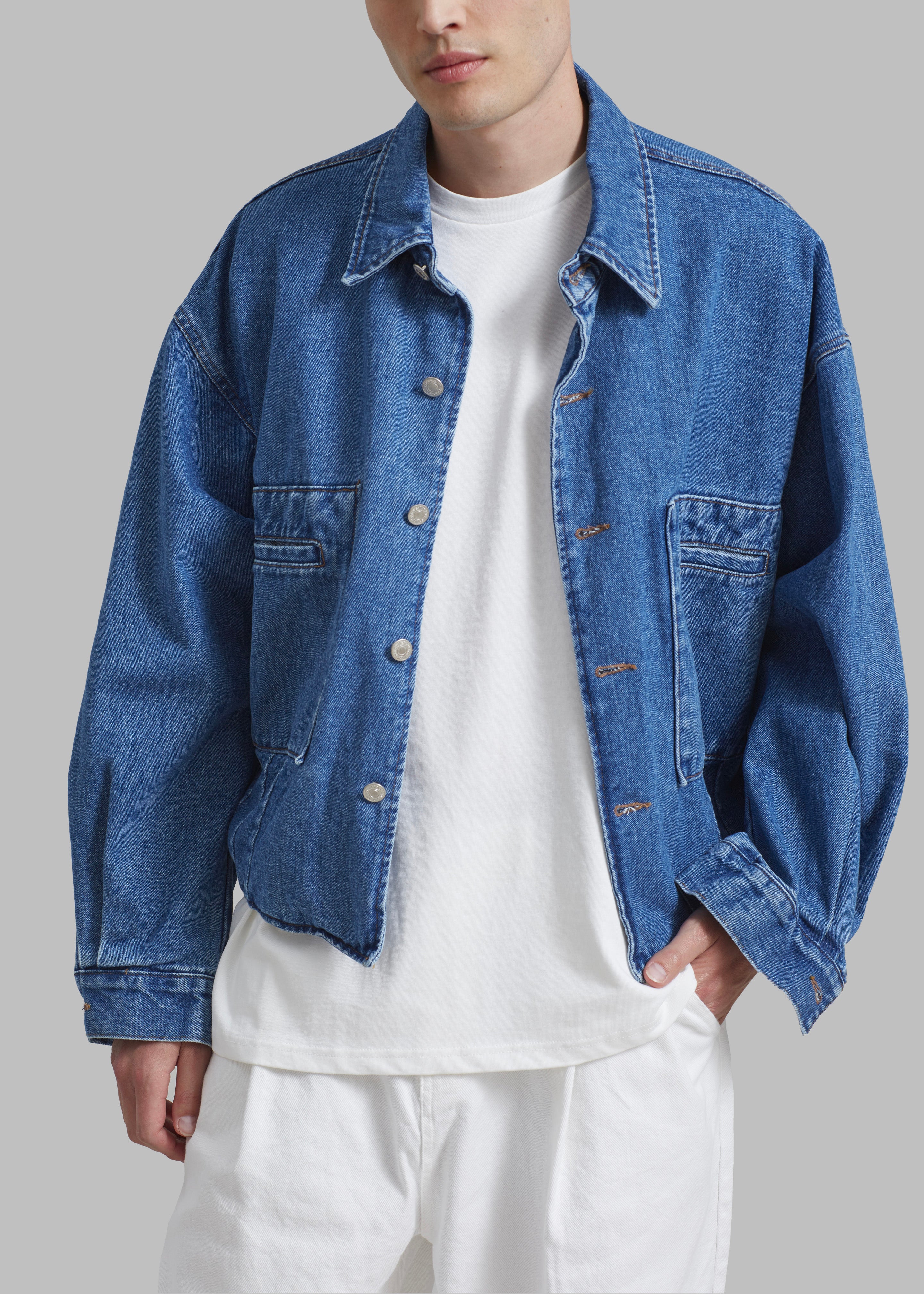 Miller Denim Jacket - Blue - 8