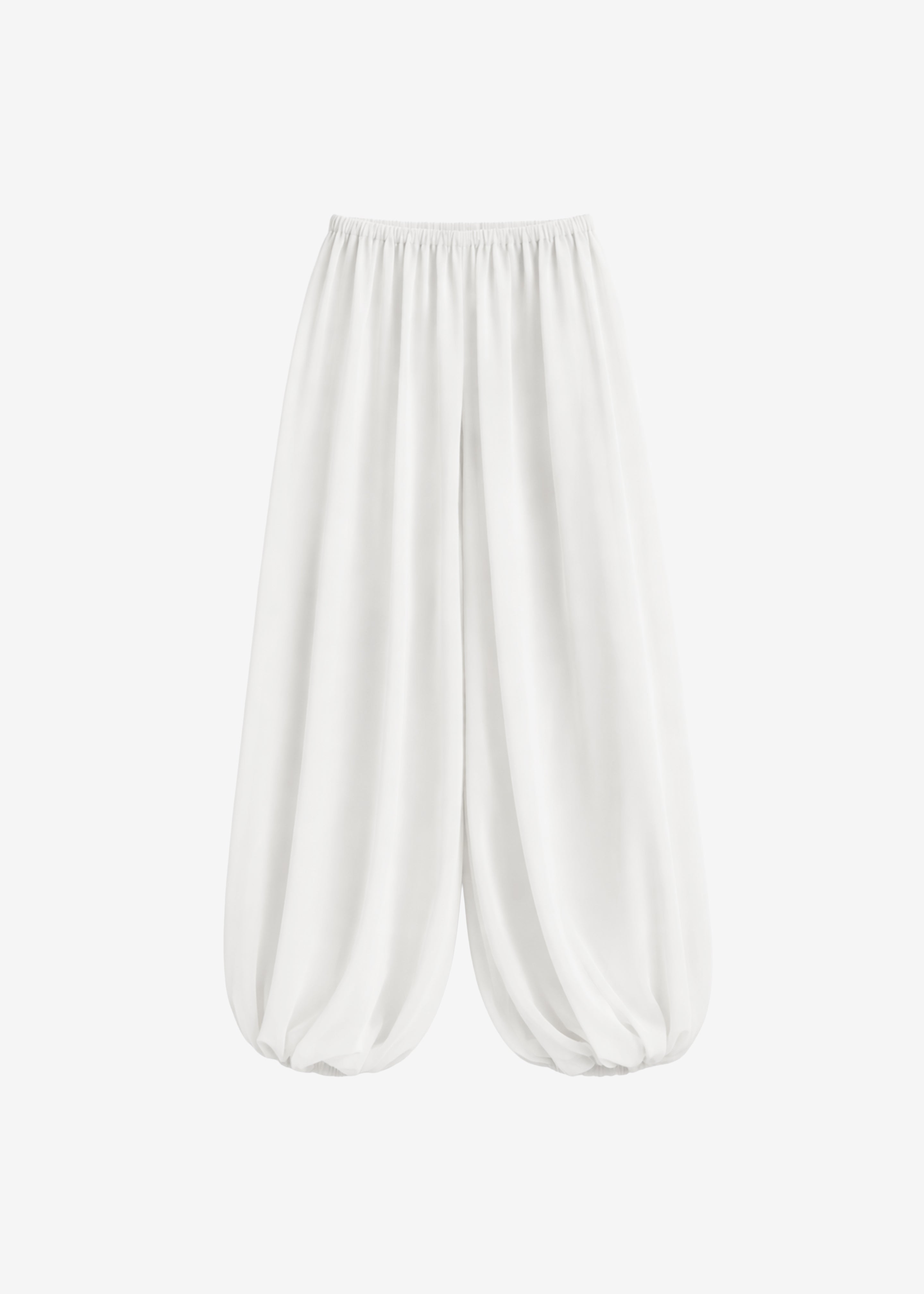 Mio Sheer Balloon Pants - White – The Frankie Shop