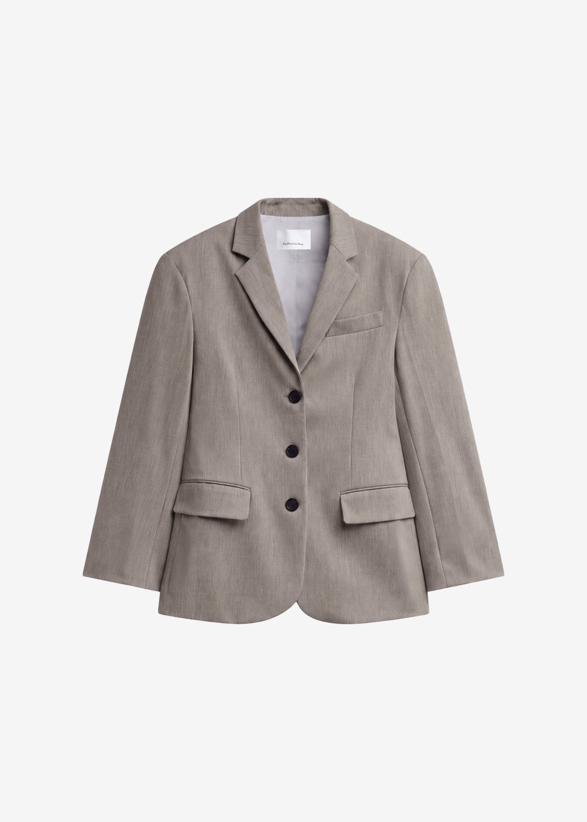Mirbel Cinched Blazer - Taupe - 11
