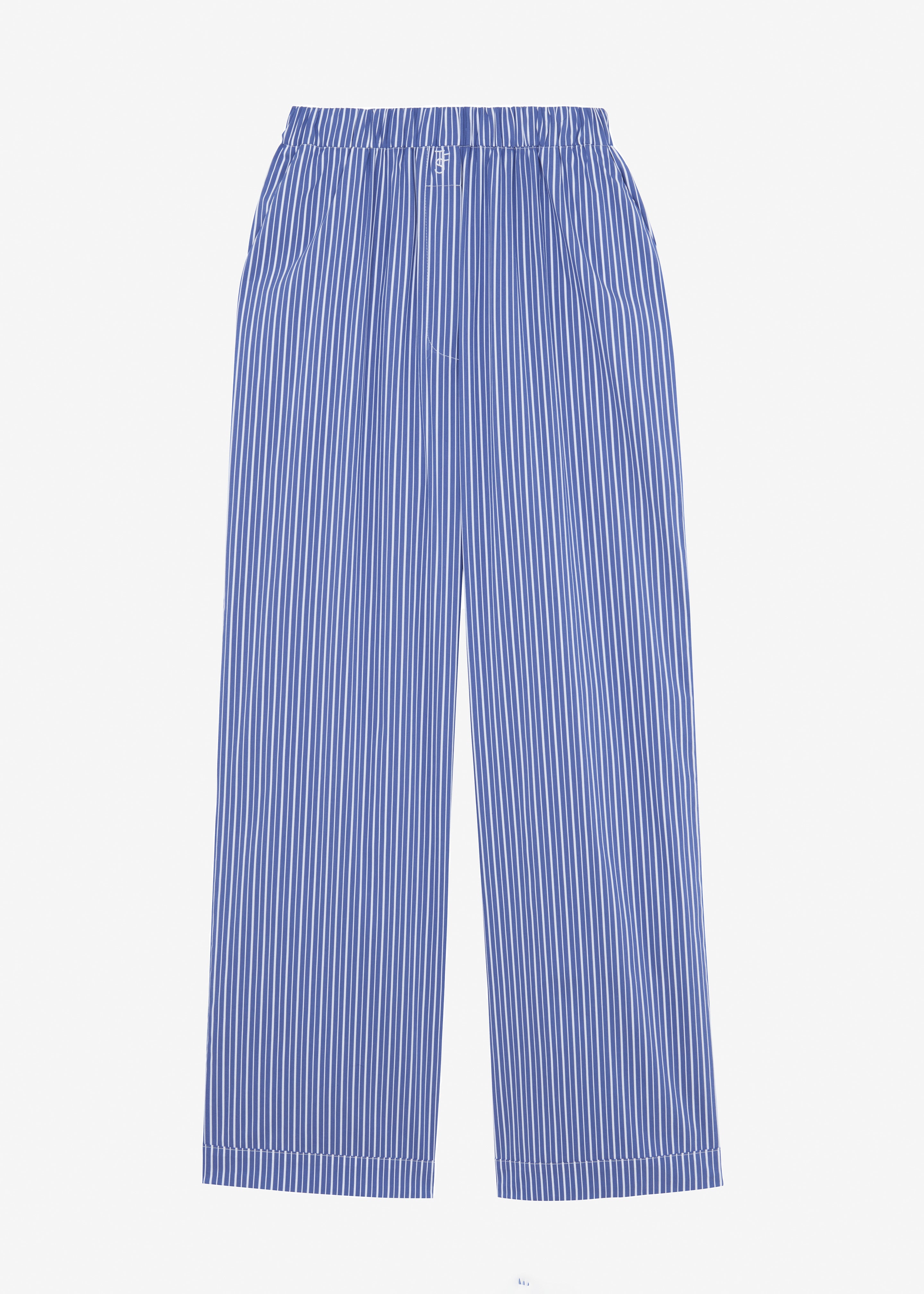 Mirca Elastic Pants - Blue Multi Stripe - 9