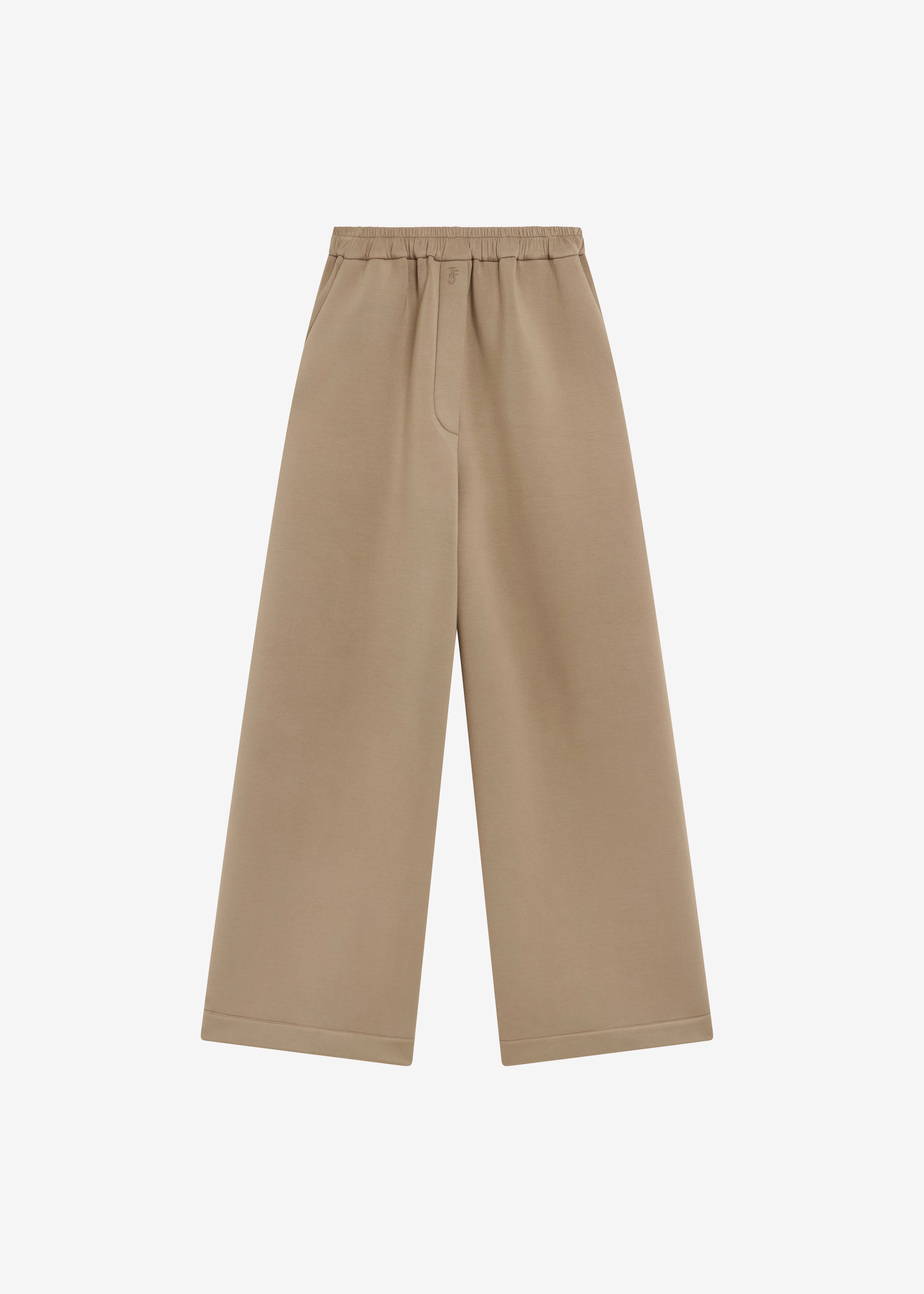 パンツ megmiracle3 Mirca Neoprene Elastic Pants - Camel – The Frankie Shop