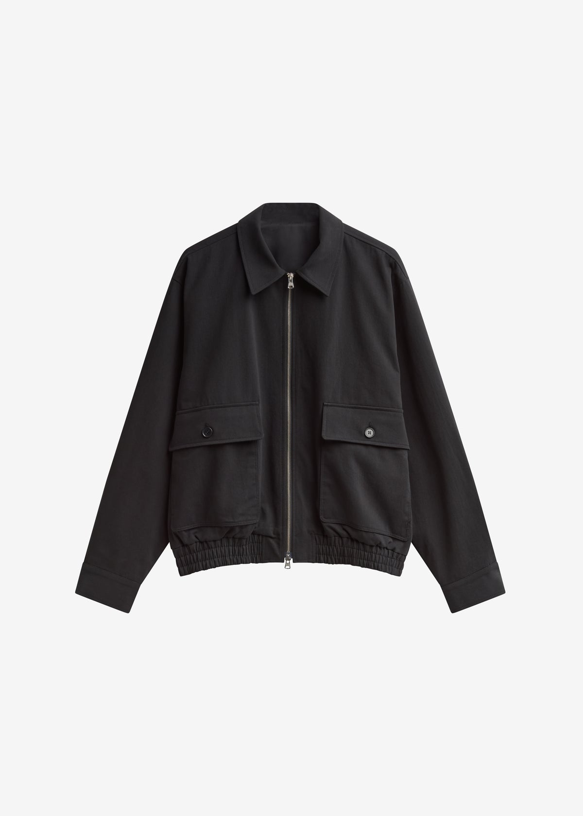 Mitchell Cotton Twill Jacket - Black - 7
