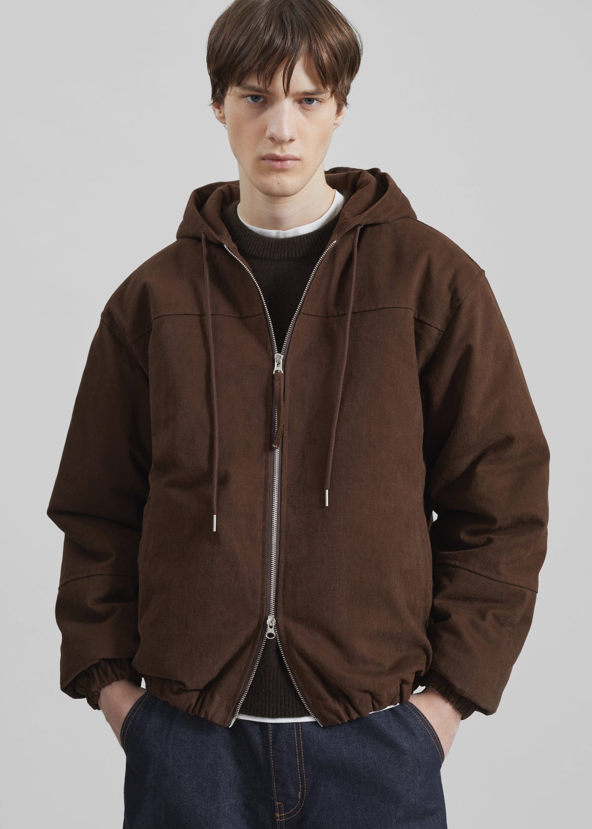 Molkom Padded Jacket - Brown - 2