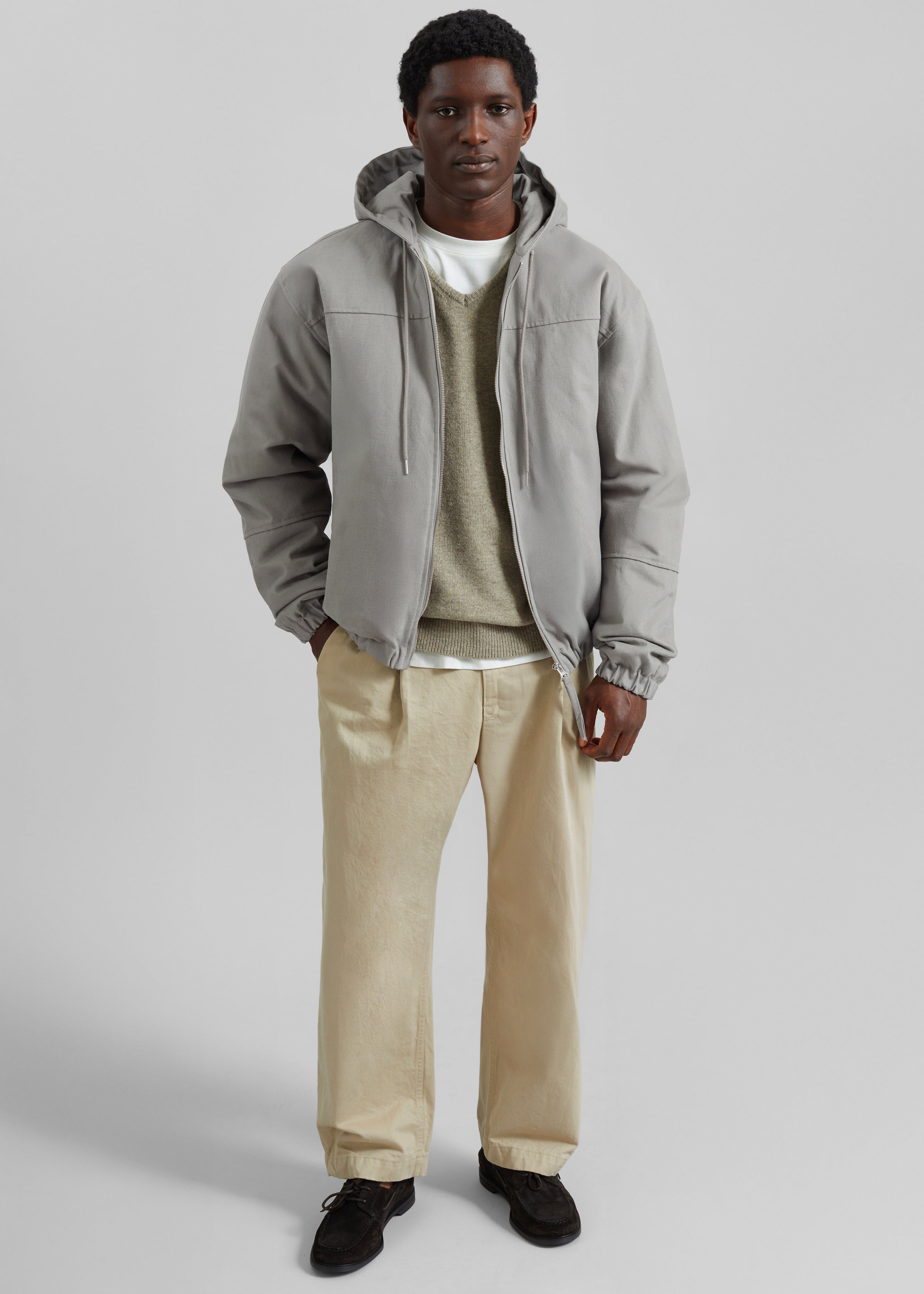 Molkom Padded Jacket - Taupe - 6