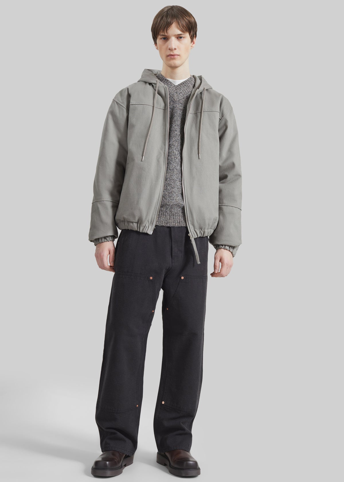 Molkom Padded Jacket - Taupe - 8