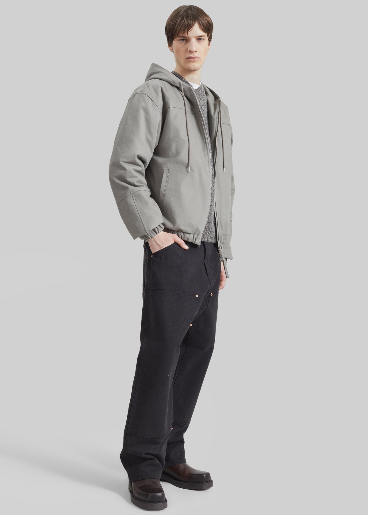 Molkom Padded Jacket - Taupe - 10