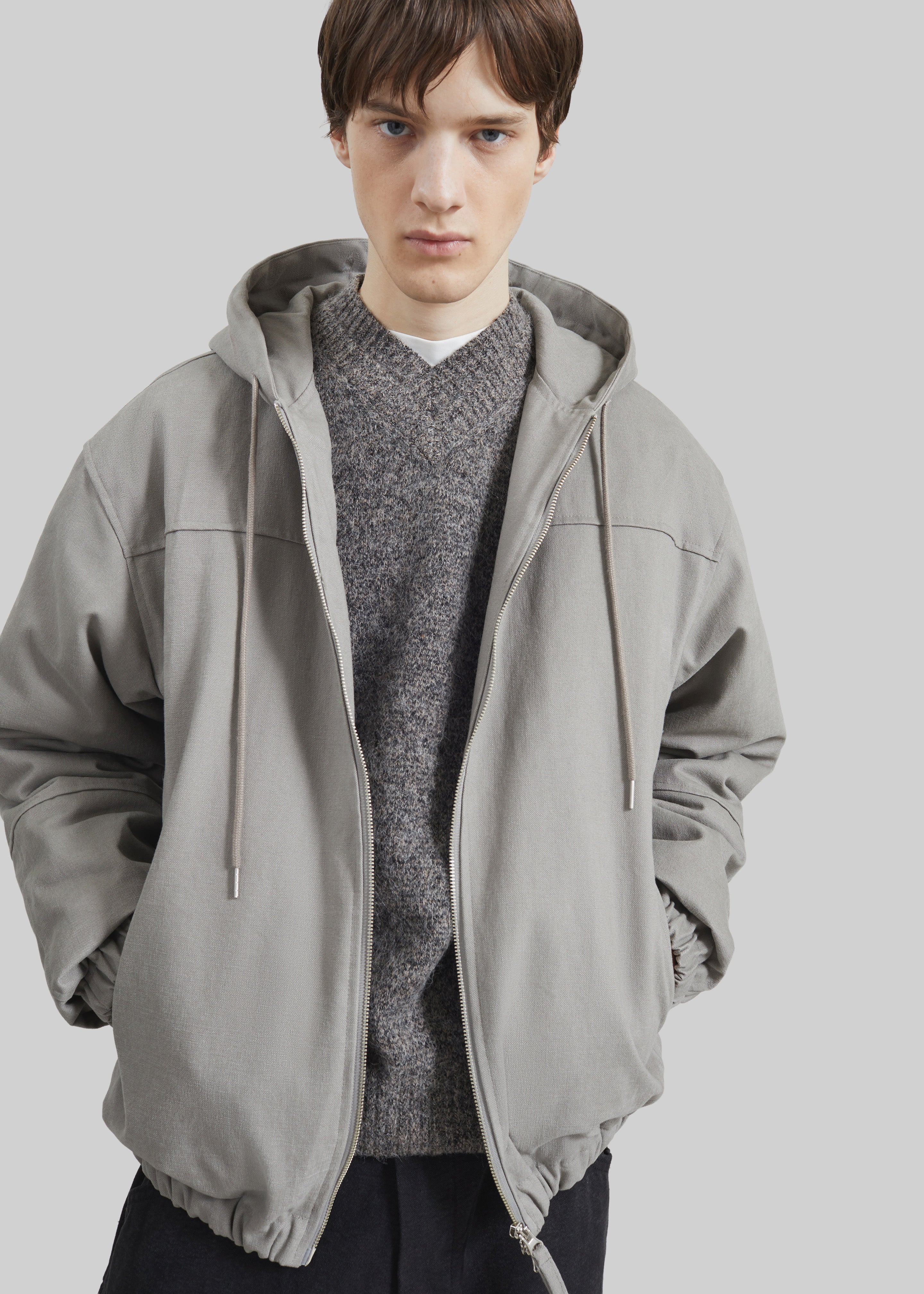 Molkom Padded Jacket - Taupe - 5