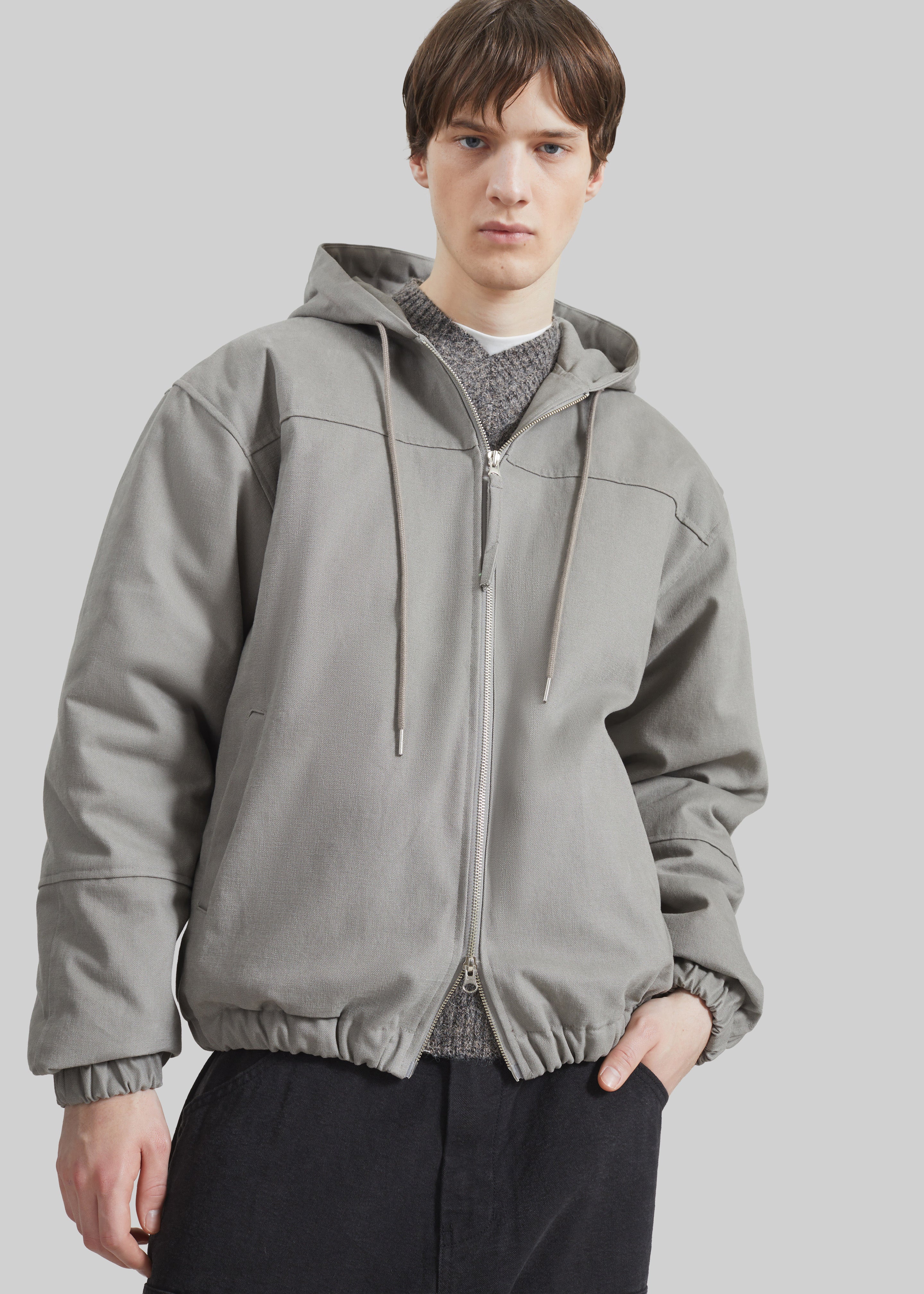 Molkom Padded Jacket - Taupe - 11