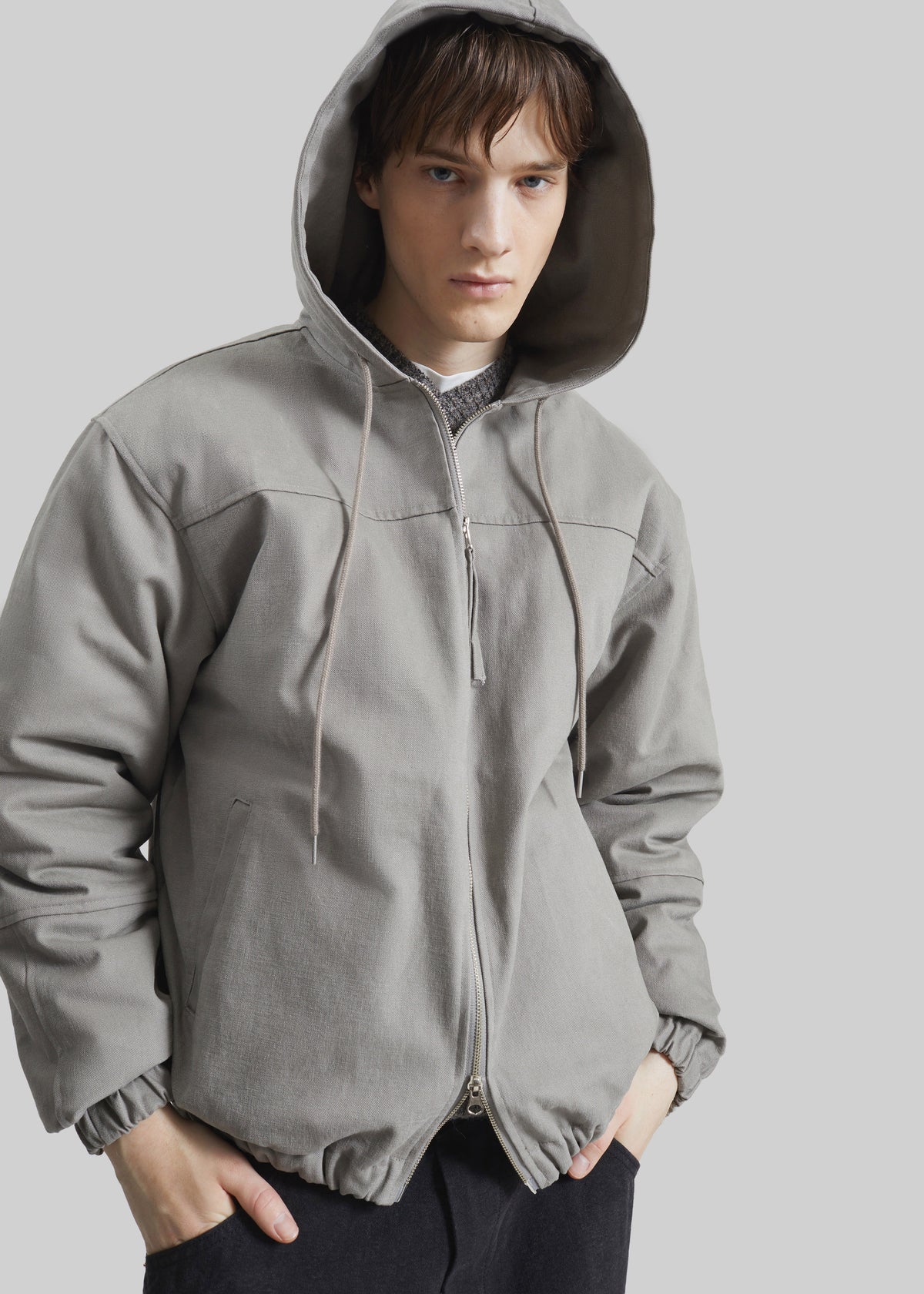 Molkom Padded Jacket - Taupe - 7