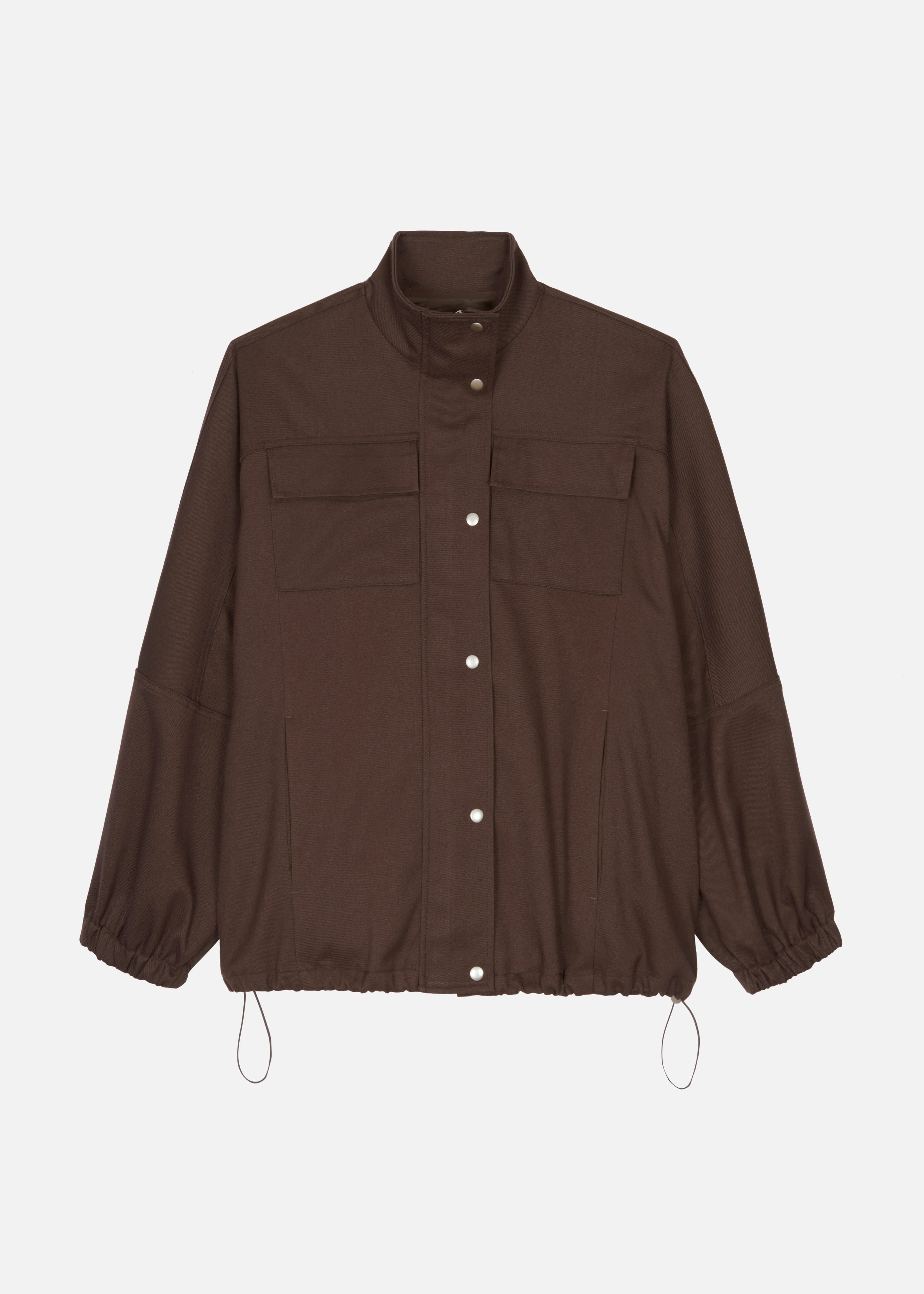 Monroy Utility Jacket - Brown - 8