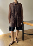 Montaro Sheer Light Jacket - Brown
