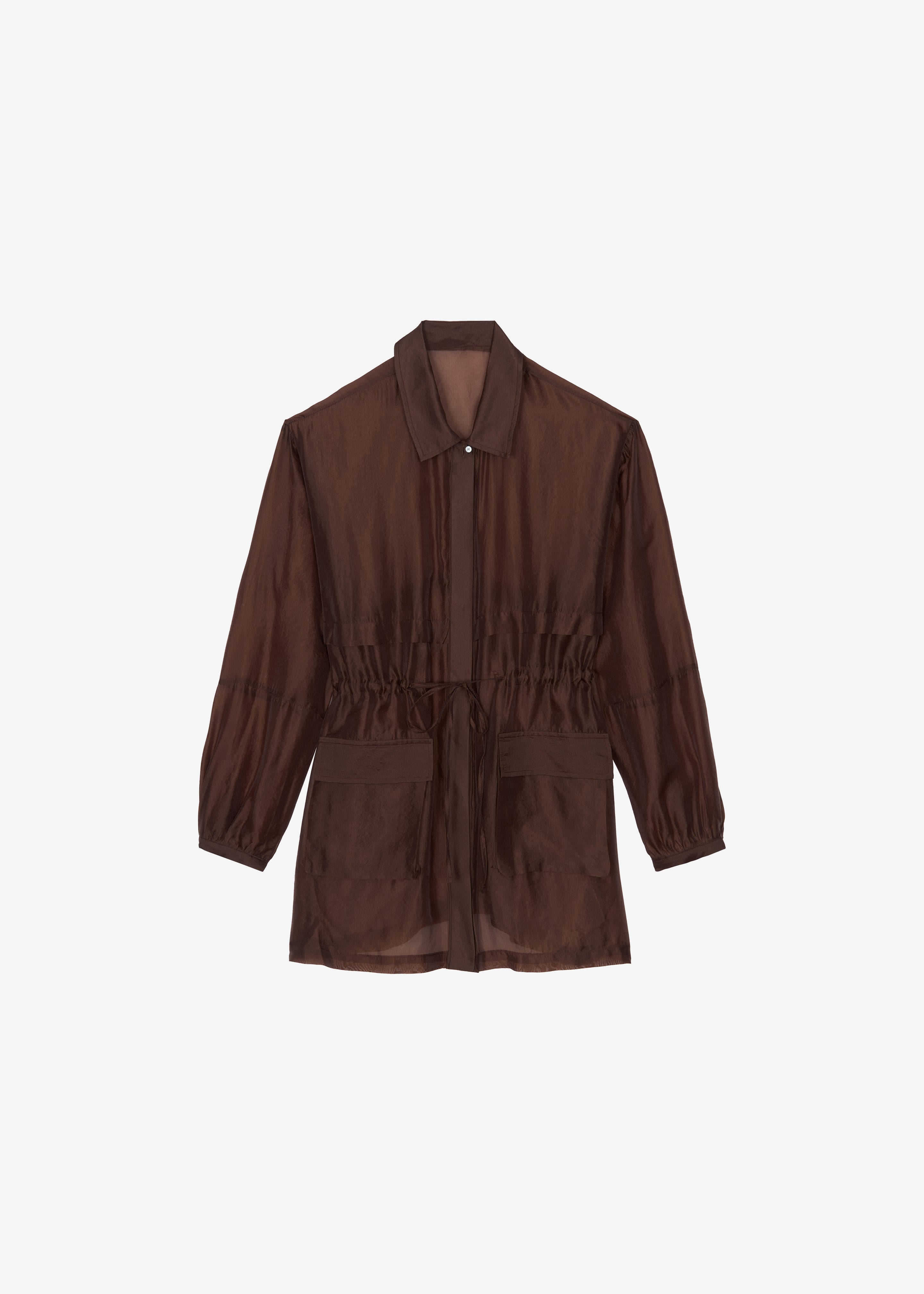 Montaro Sheer Light Jacket - Brown - 10