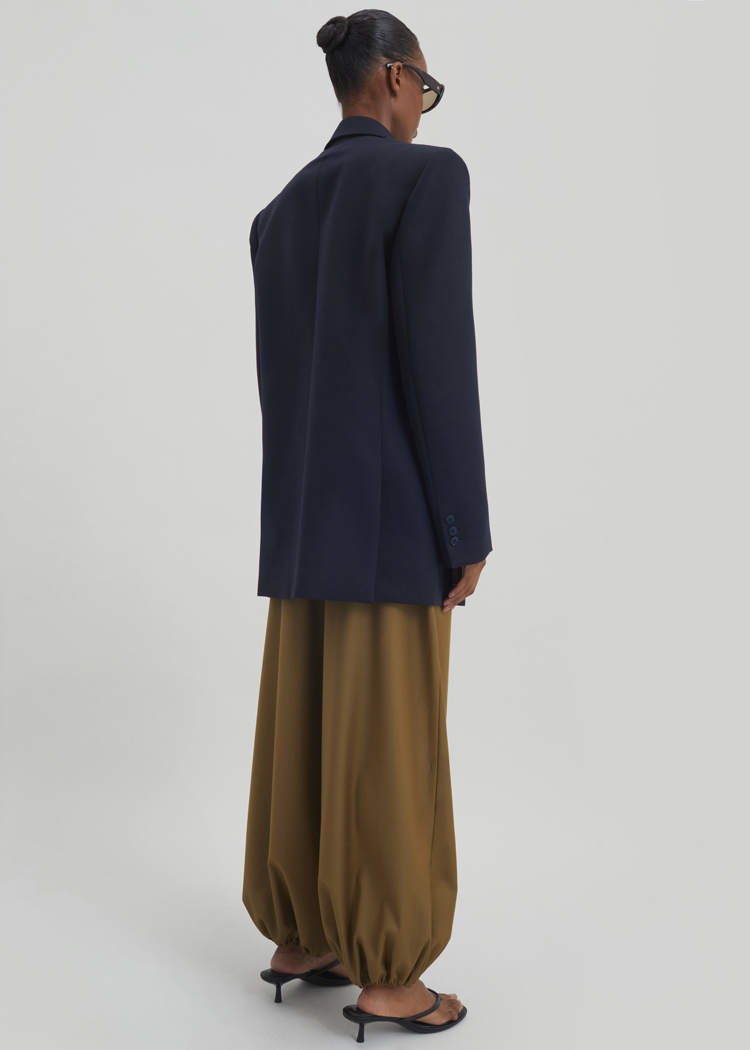 Monterey Structured Blazer - Dark Navy - 10