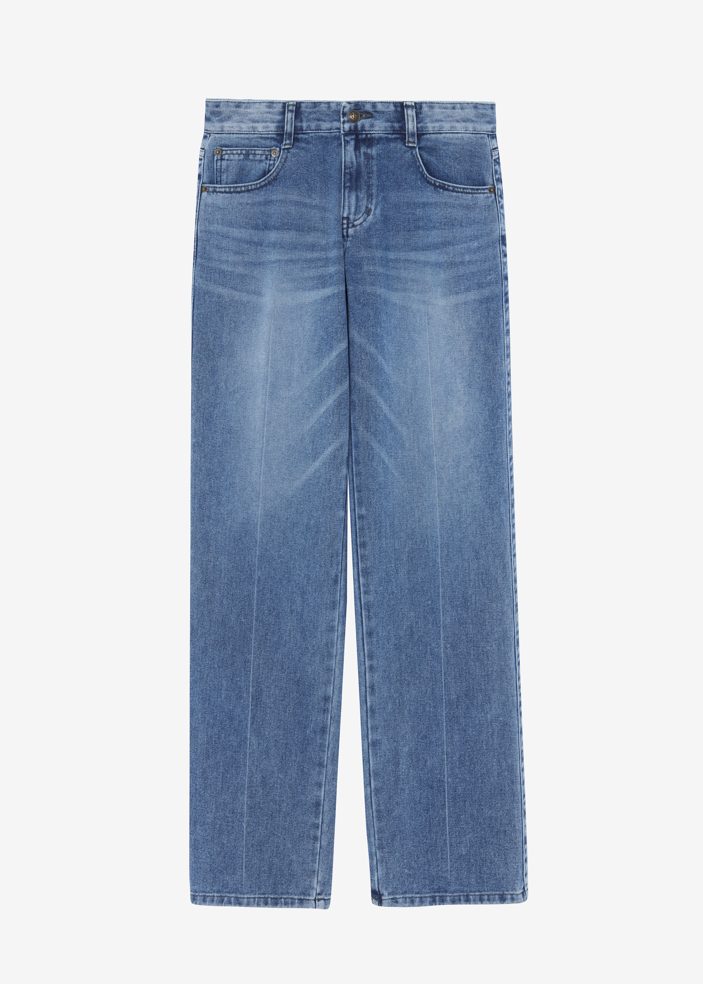 Montrose Straight Leg Jeans - Blue Wash