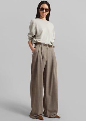 Morang Merino Wool Sweater - Beige