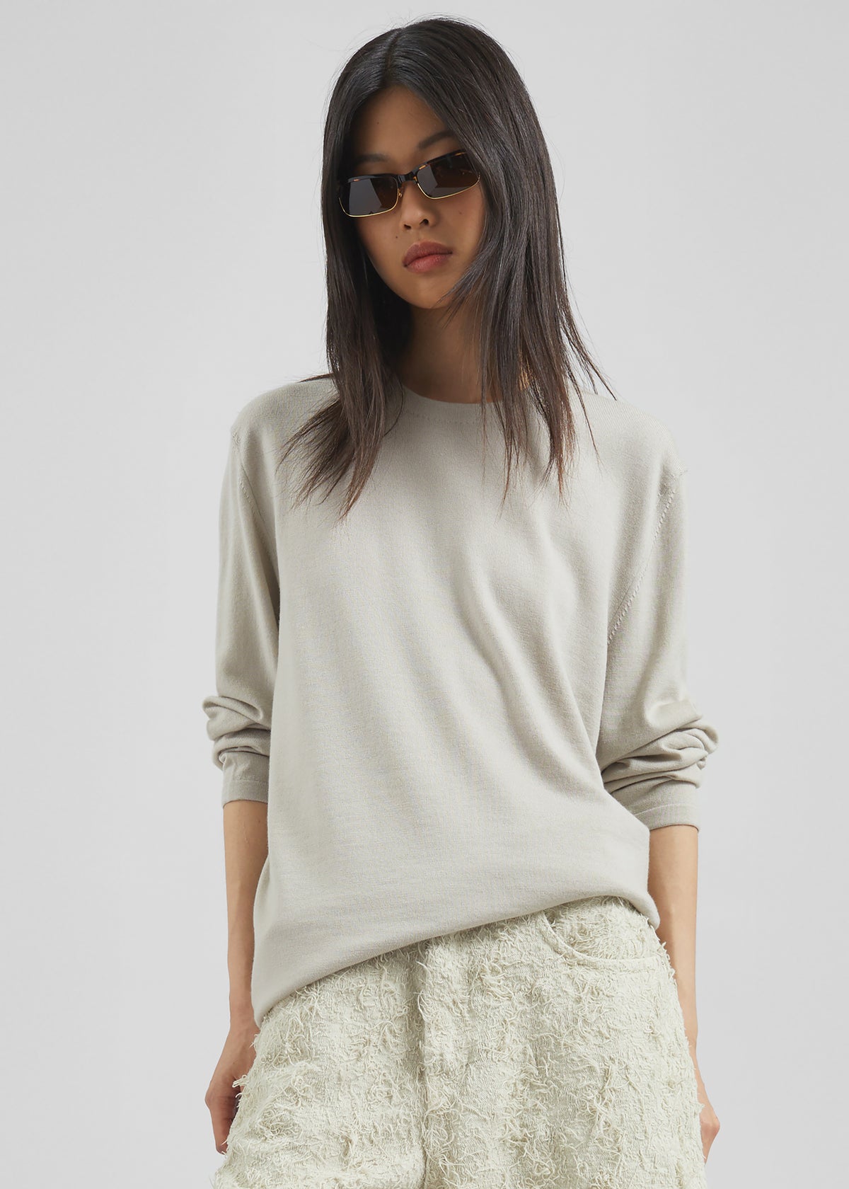 Morang Merino Wool Sweater - Beige - 2
