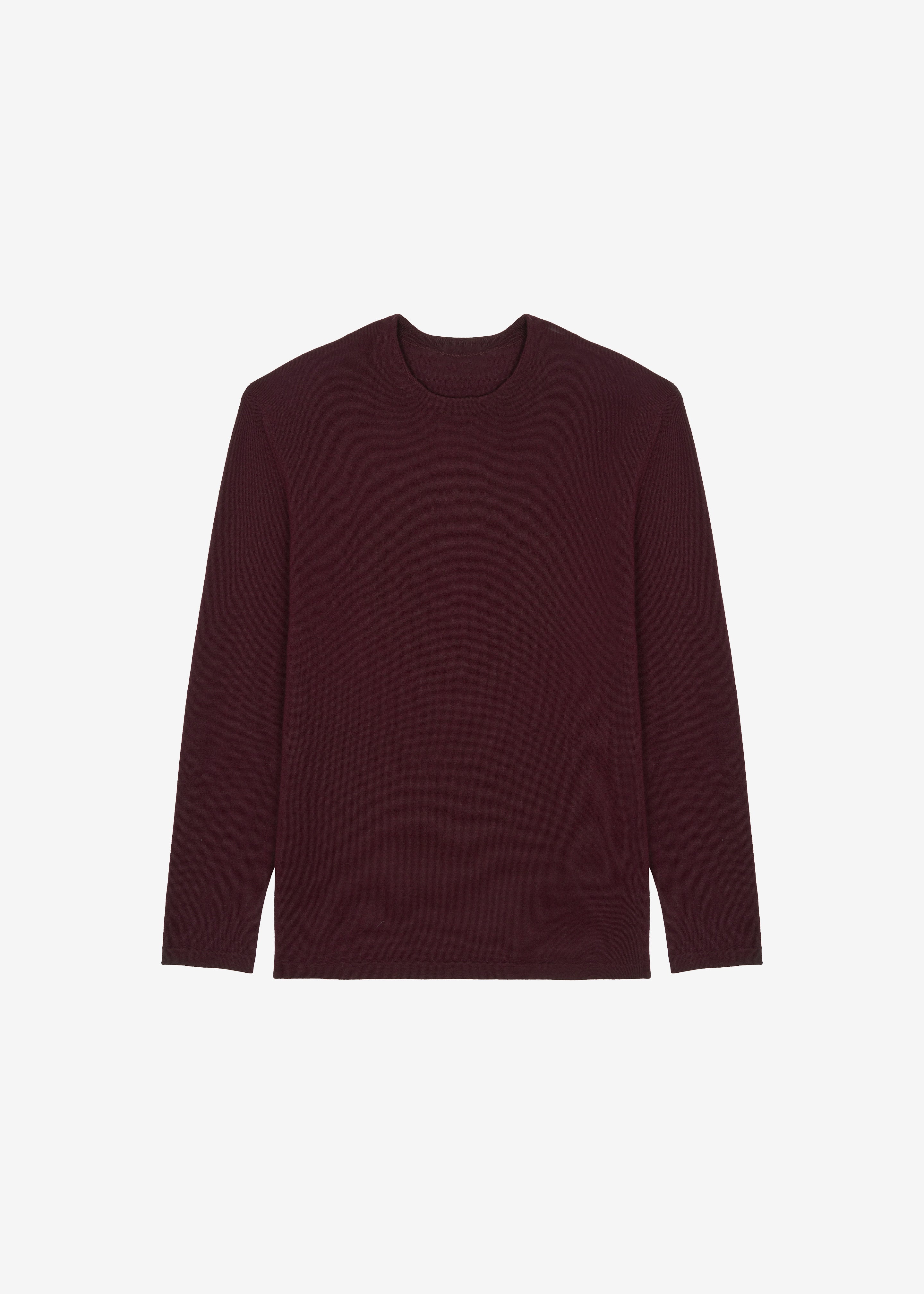 Morang Merino Wool Sweater - Burgundy - 6