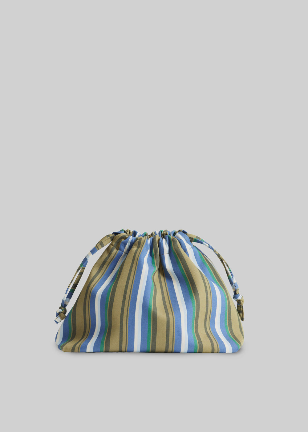 Morgan Small Pouch - Green Multi Stripe - 1