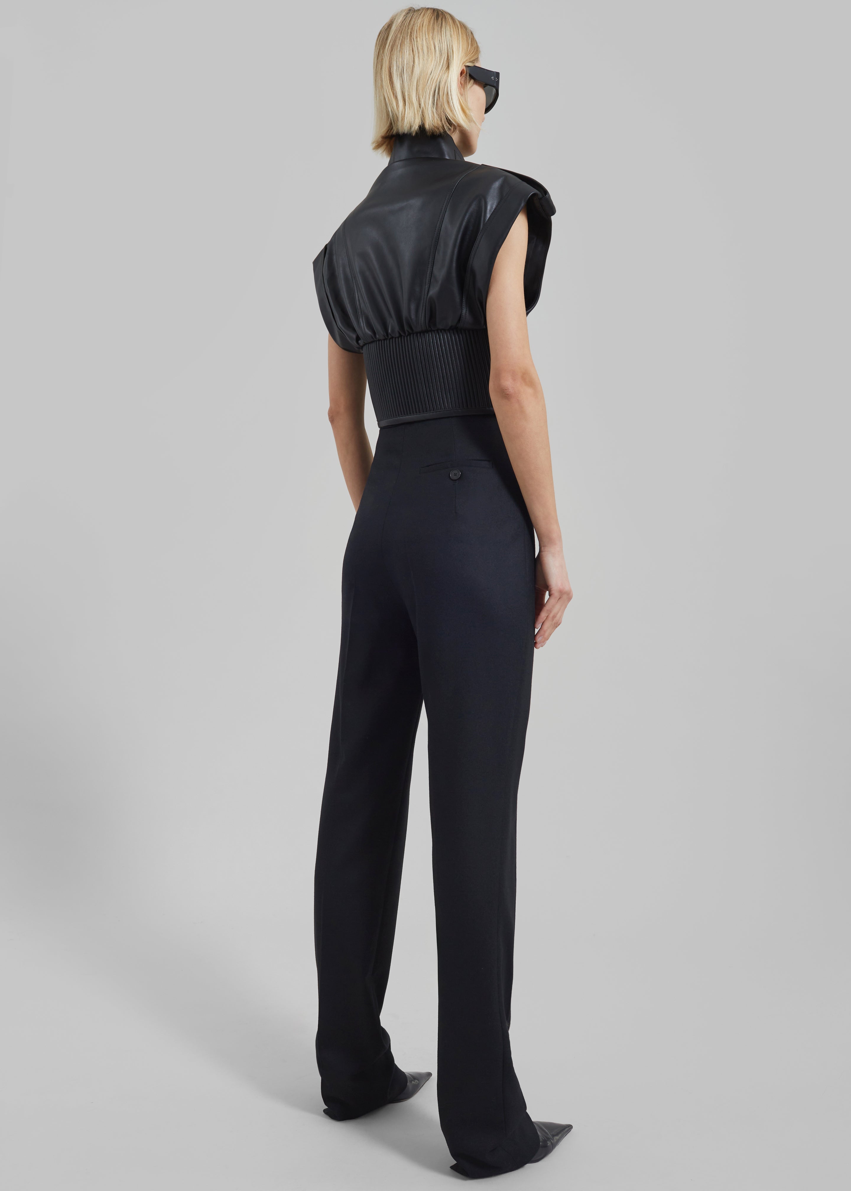 Morrison Long Trousers - Black – The Frankie Shop