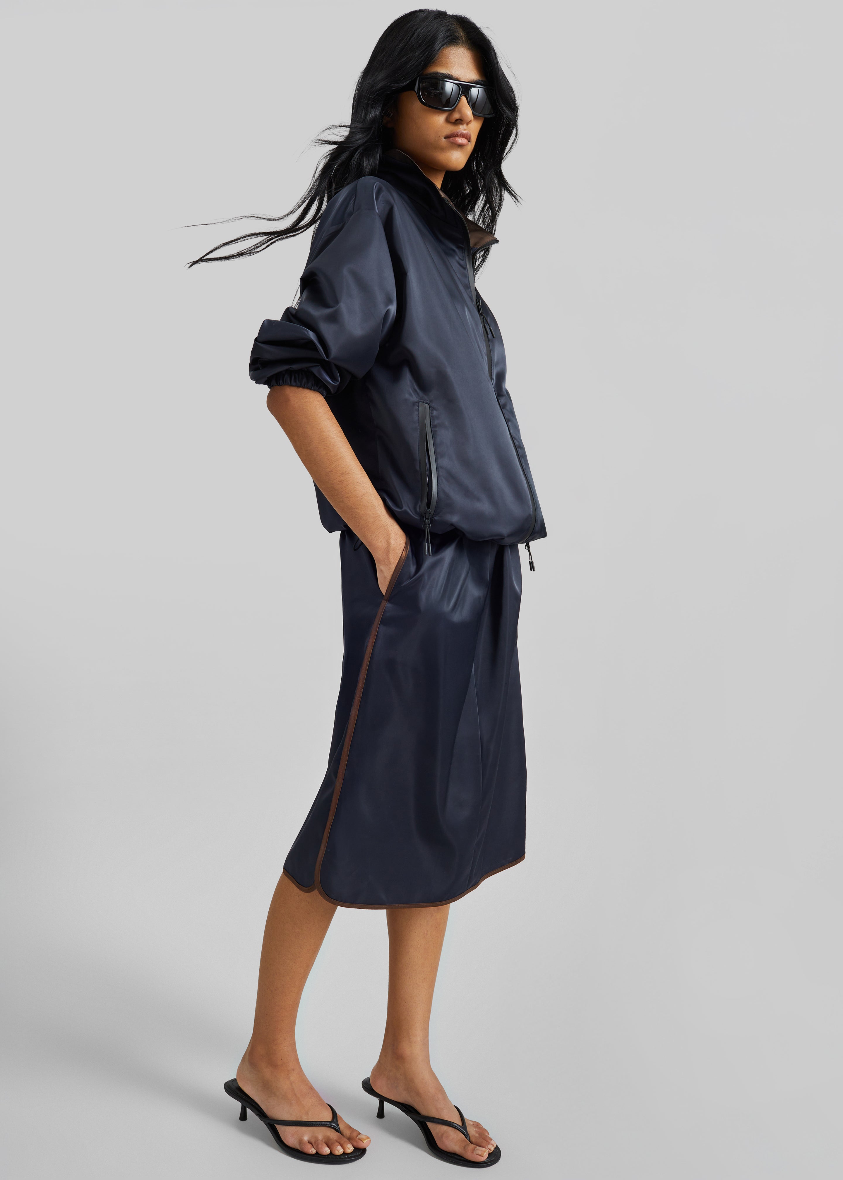 Nikola Padded Trench Coat - Camel – The Frankie Shop