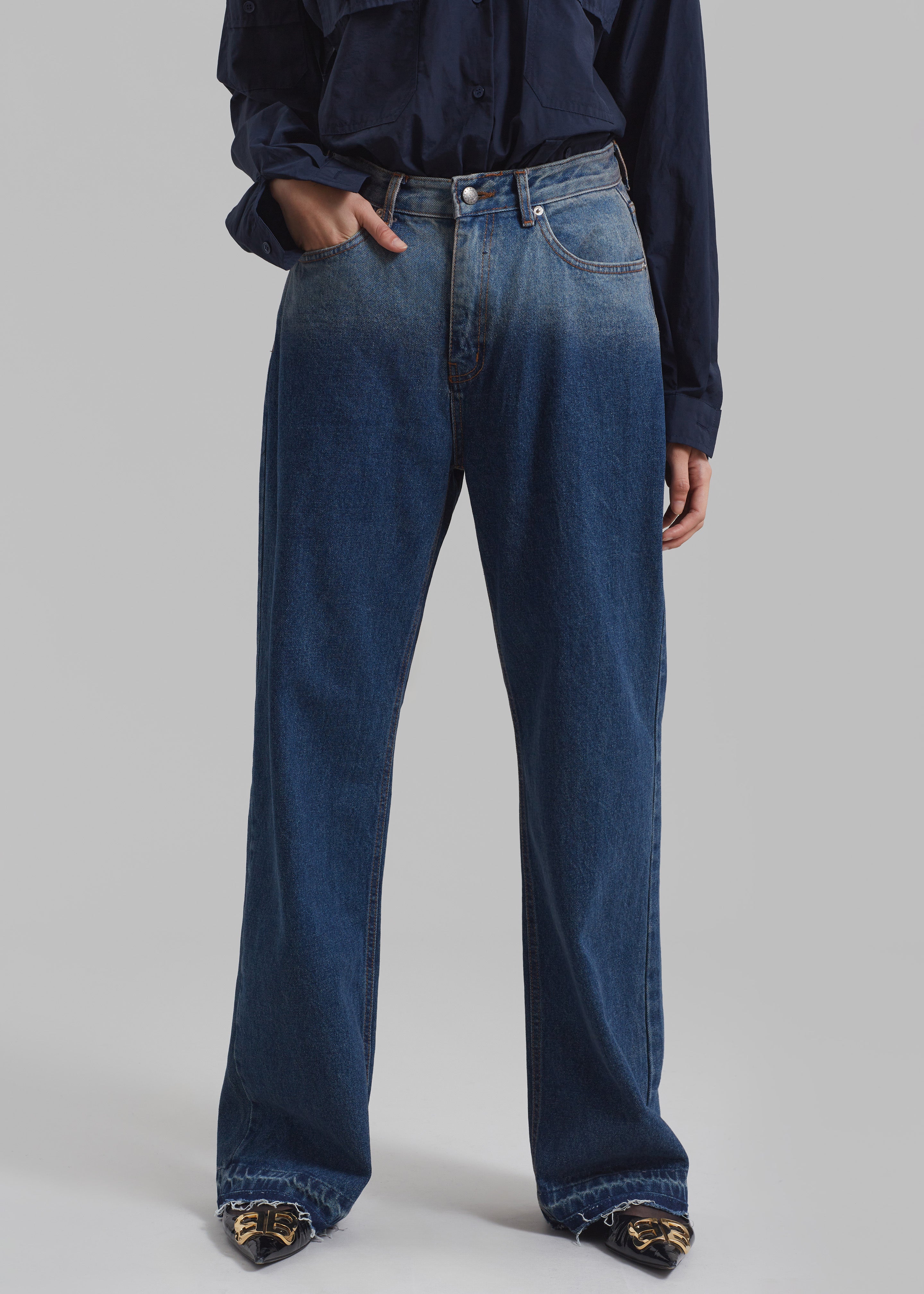 Myla Ombre Jeans - Medium Wash - 7