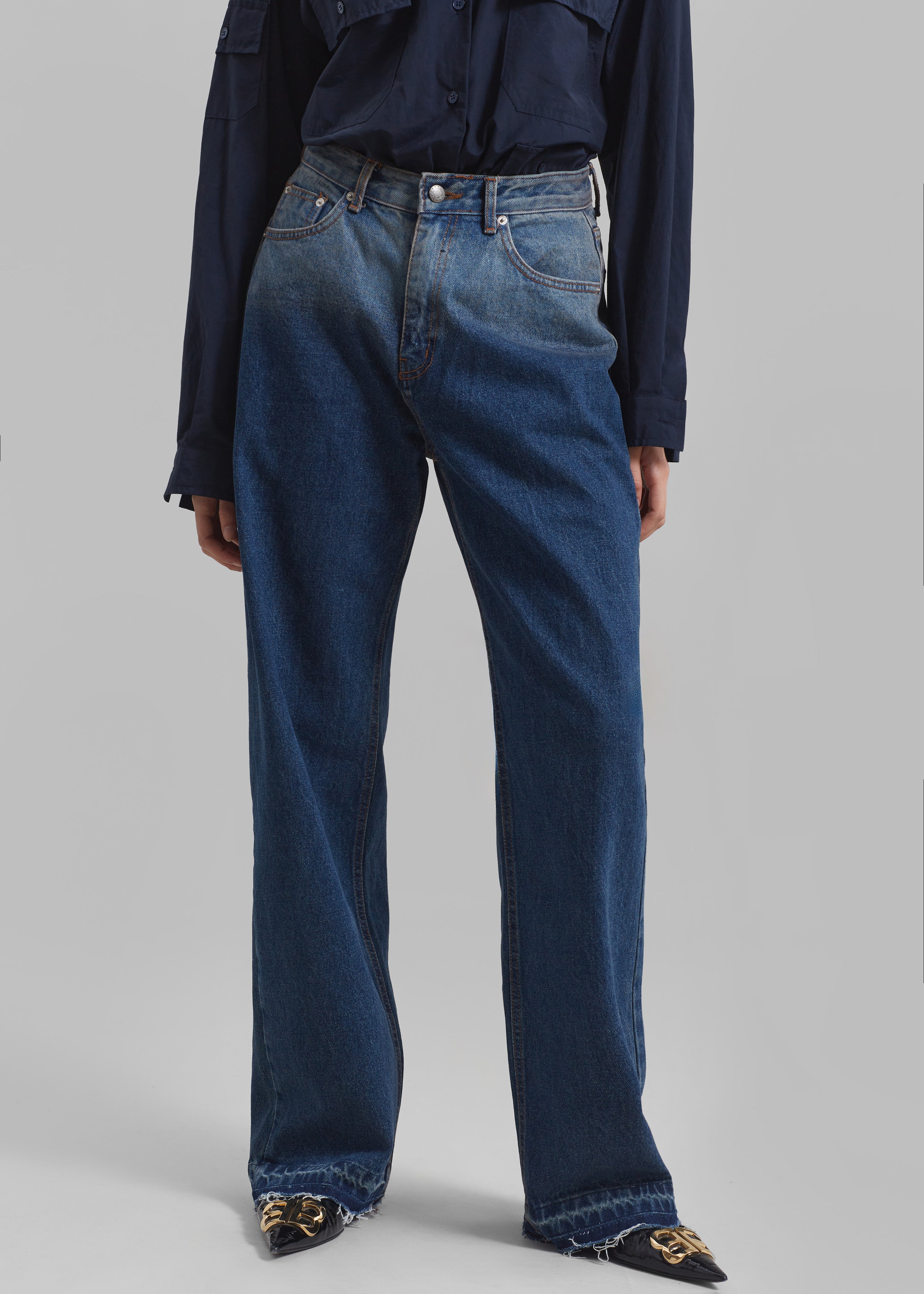 Myla Ombre Jeans - Medium Wash - 4