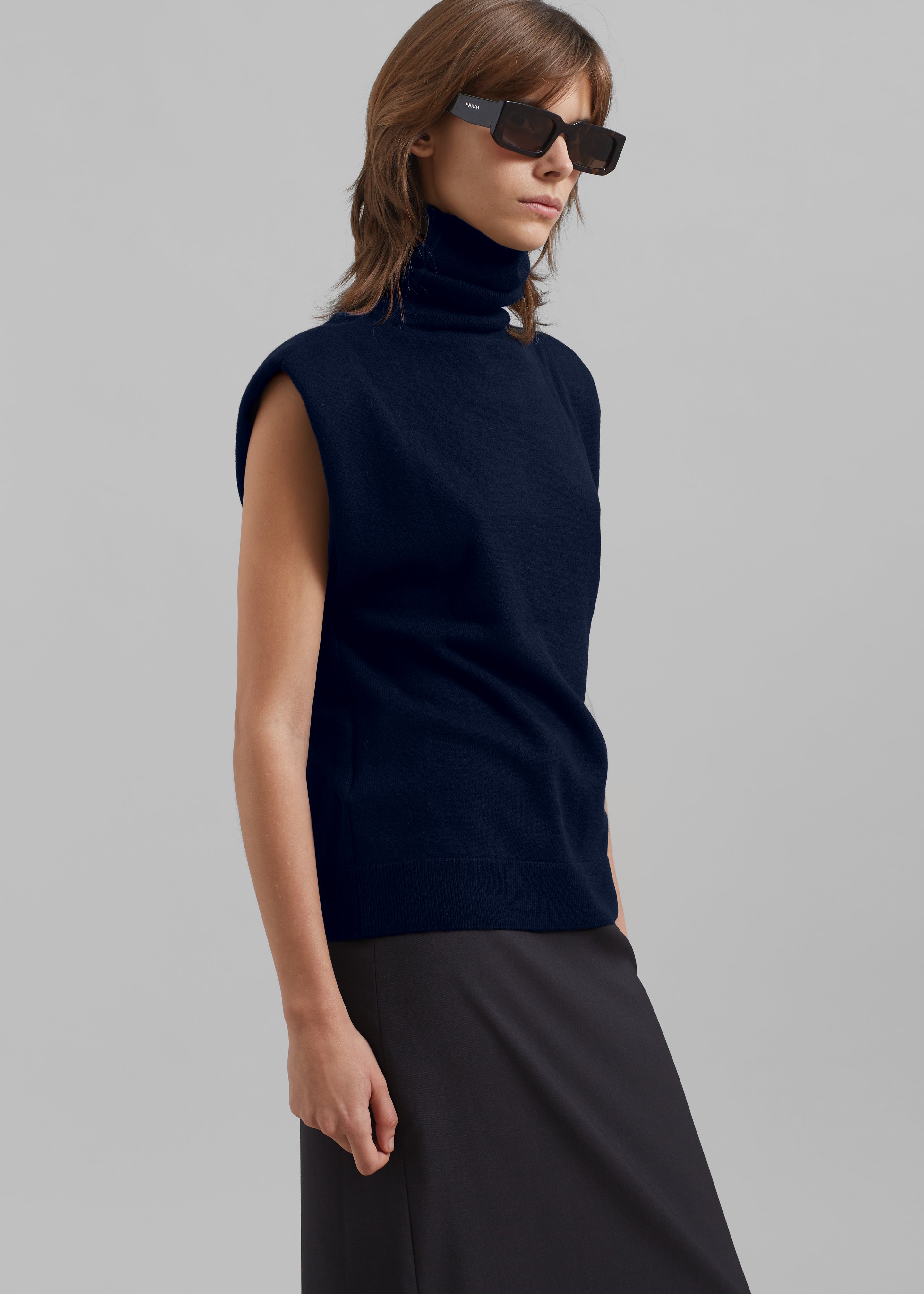 Turtleneck navy outlet