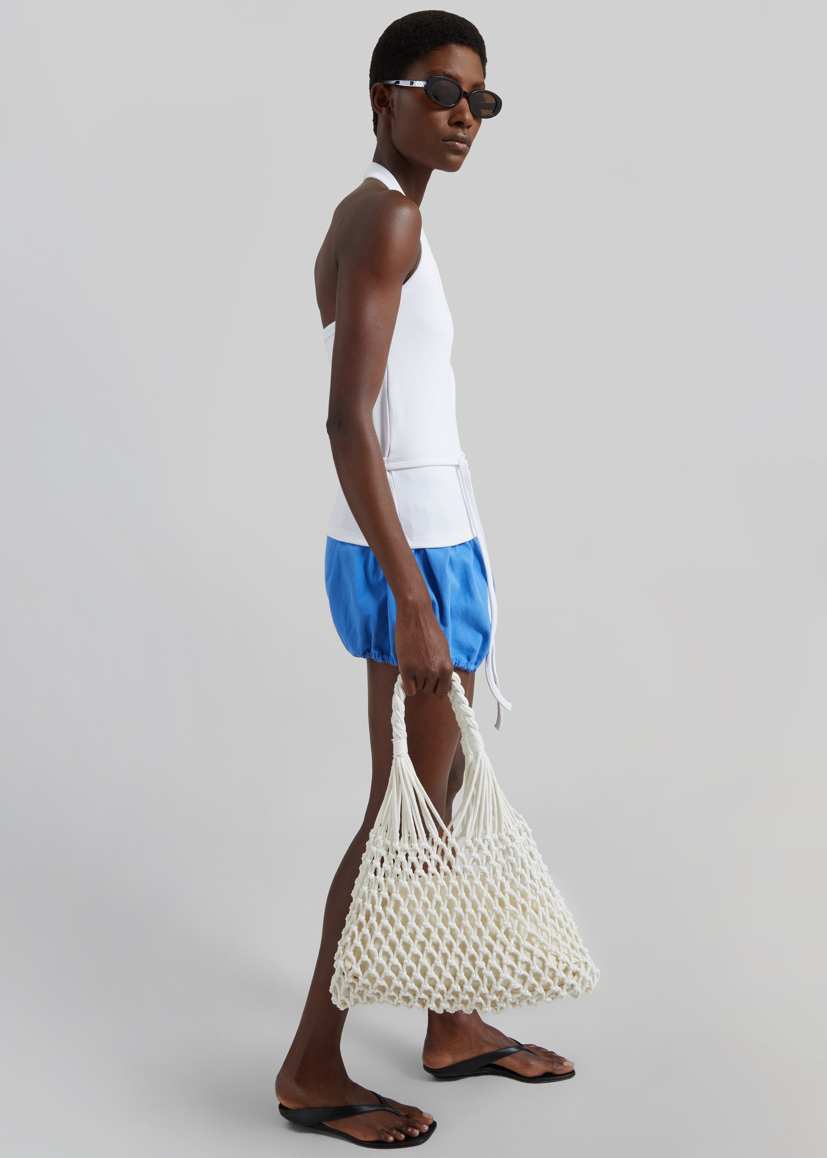 Naia Macrame Bag - Ecru - 1