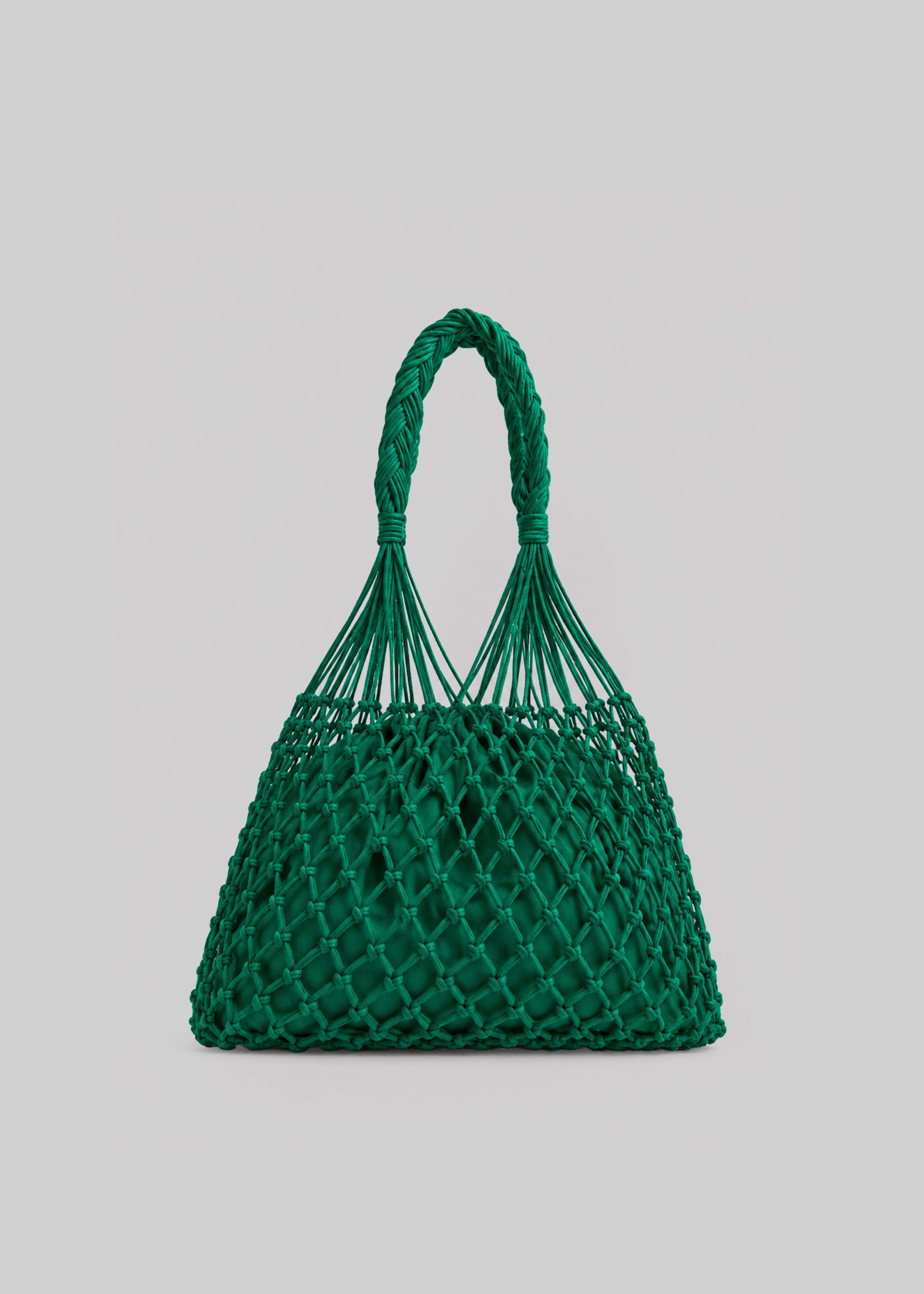 Naia Macrame Bag - Green - 8