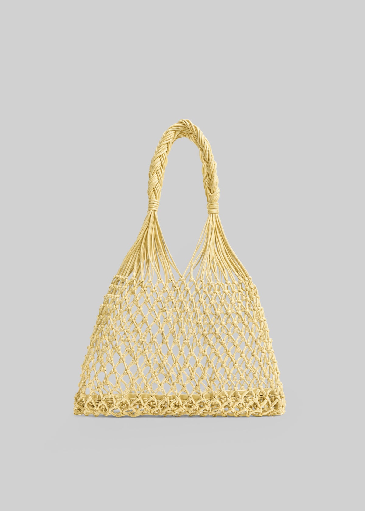 Naia Macrame Bag - Pale Yellow - 10