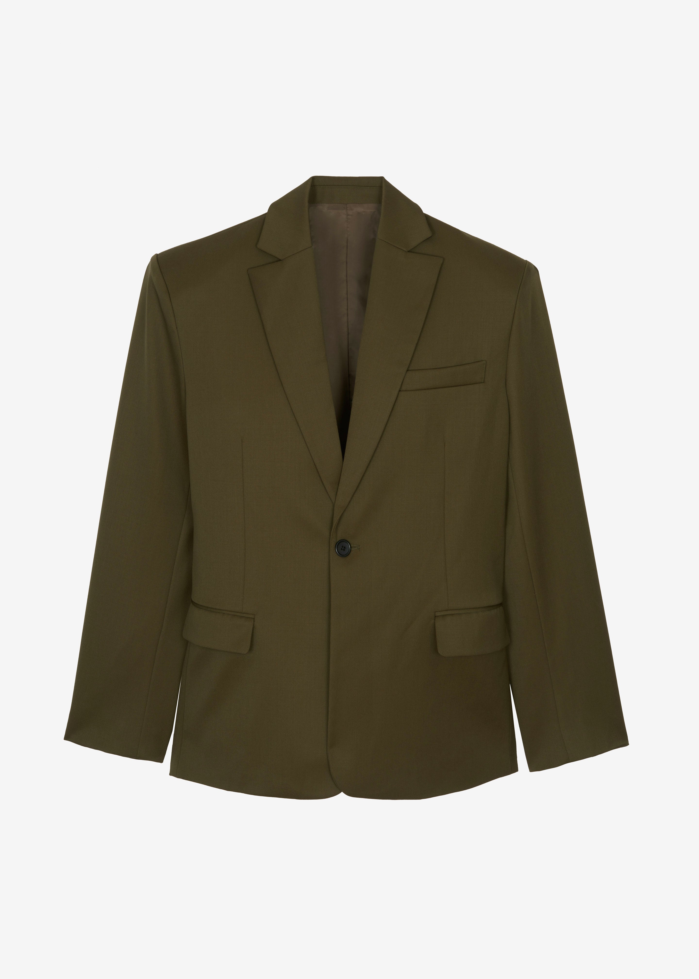 Naima Belted Blazer - Khaki - 12