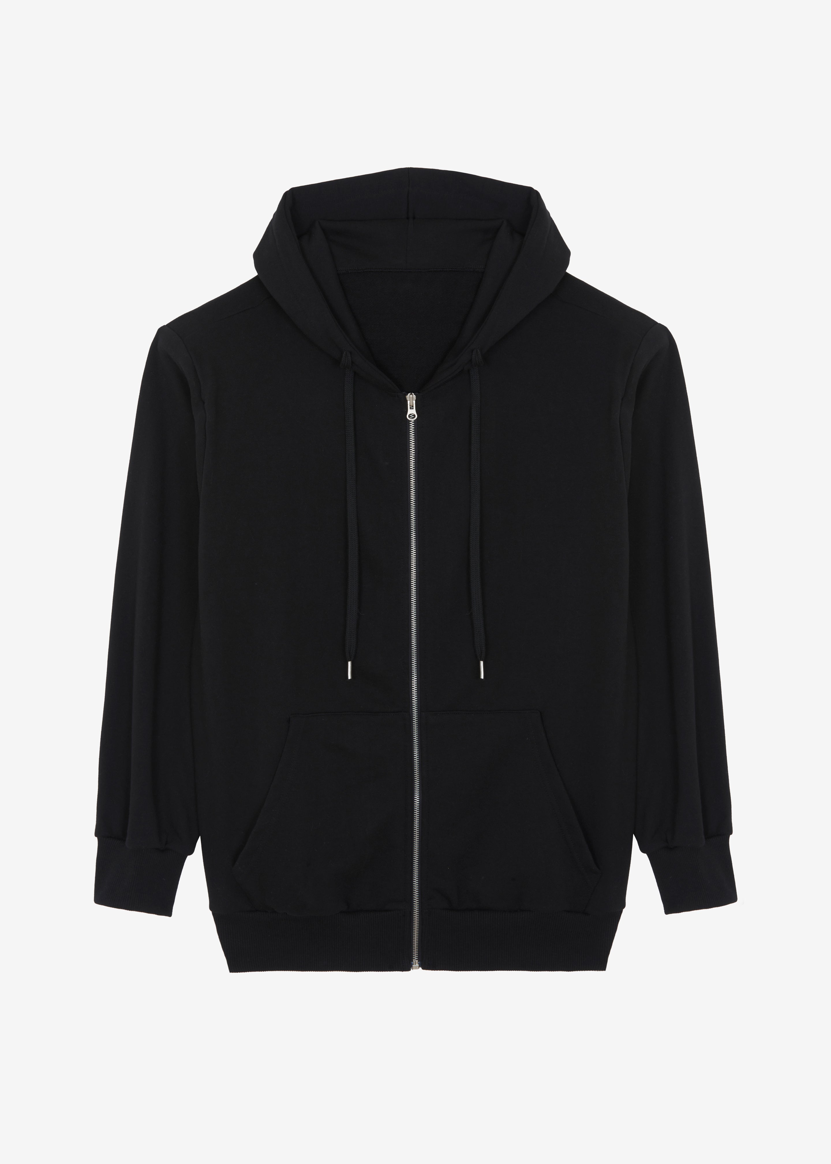 Nami Zip Up Hoodie Black The Frankie Shop