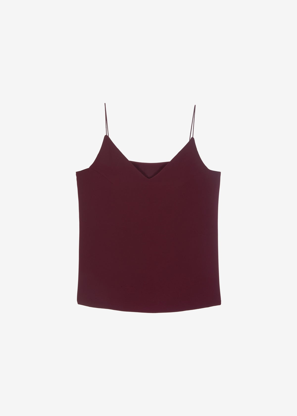 Tessia Boxy Top - Burgundy - 7