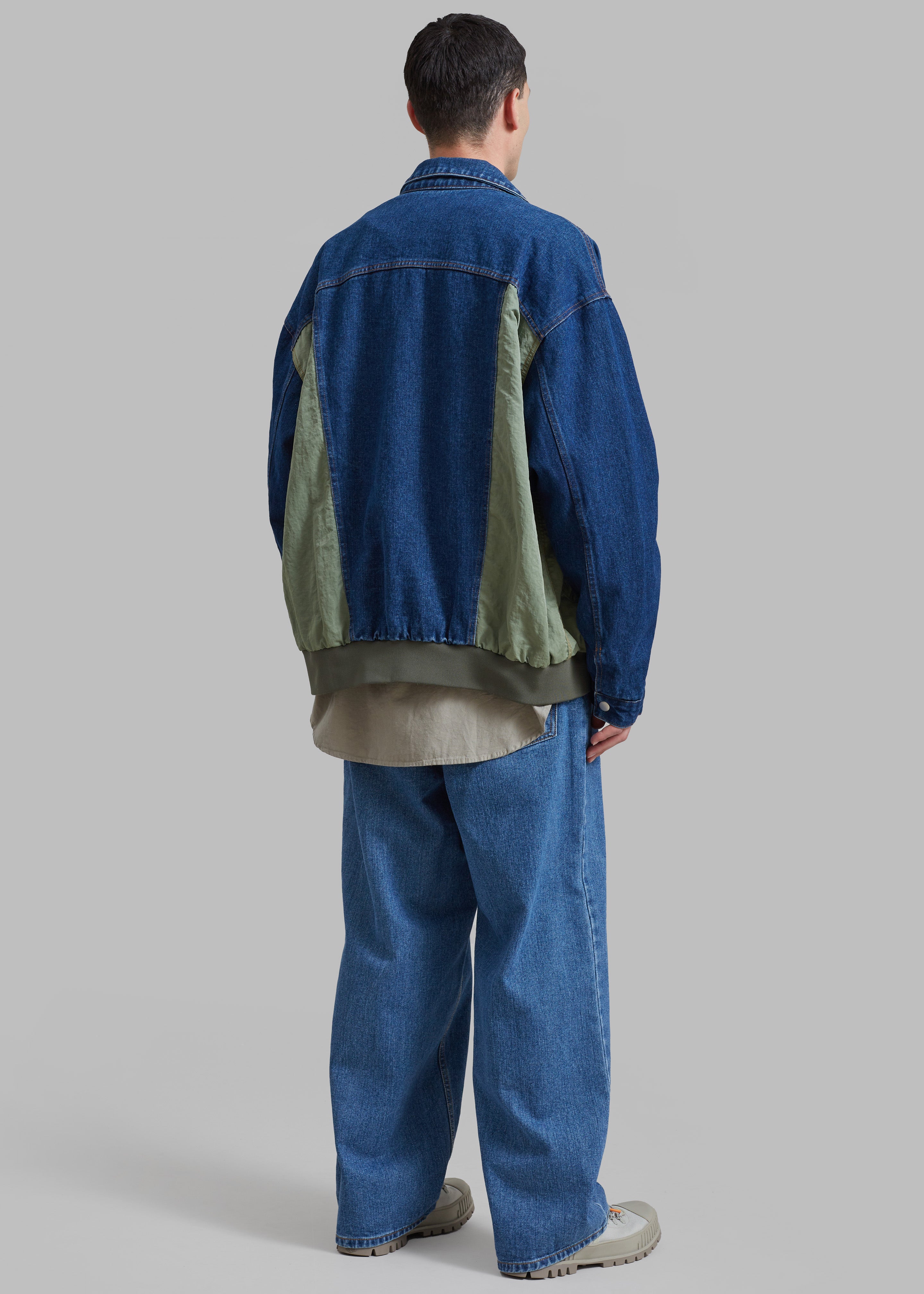 Guess color block jean jacket Clearance