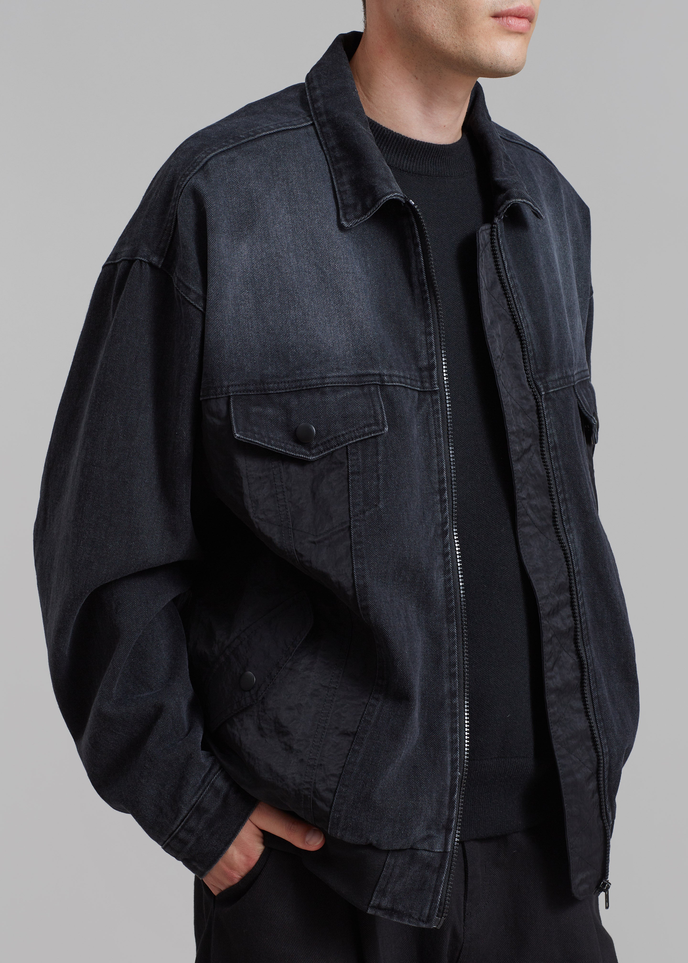 90s Distressed Black Denim Jacket L, Oversized Faded Jean Jacket, Cotton  Unisex Denim Trucker Coat Mens Womens Outwear Clothing Grunge - Etsy